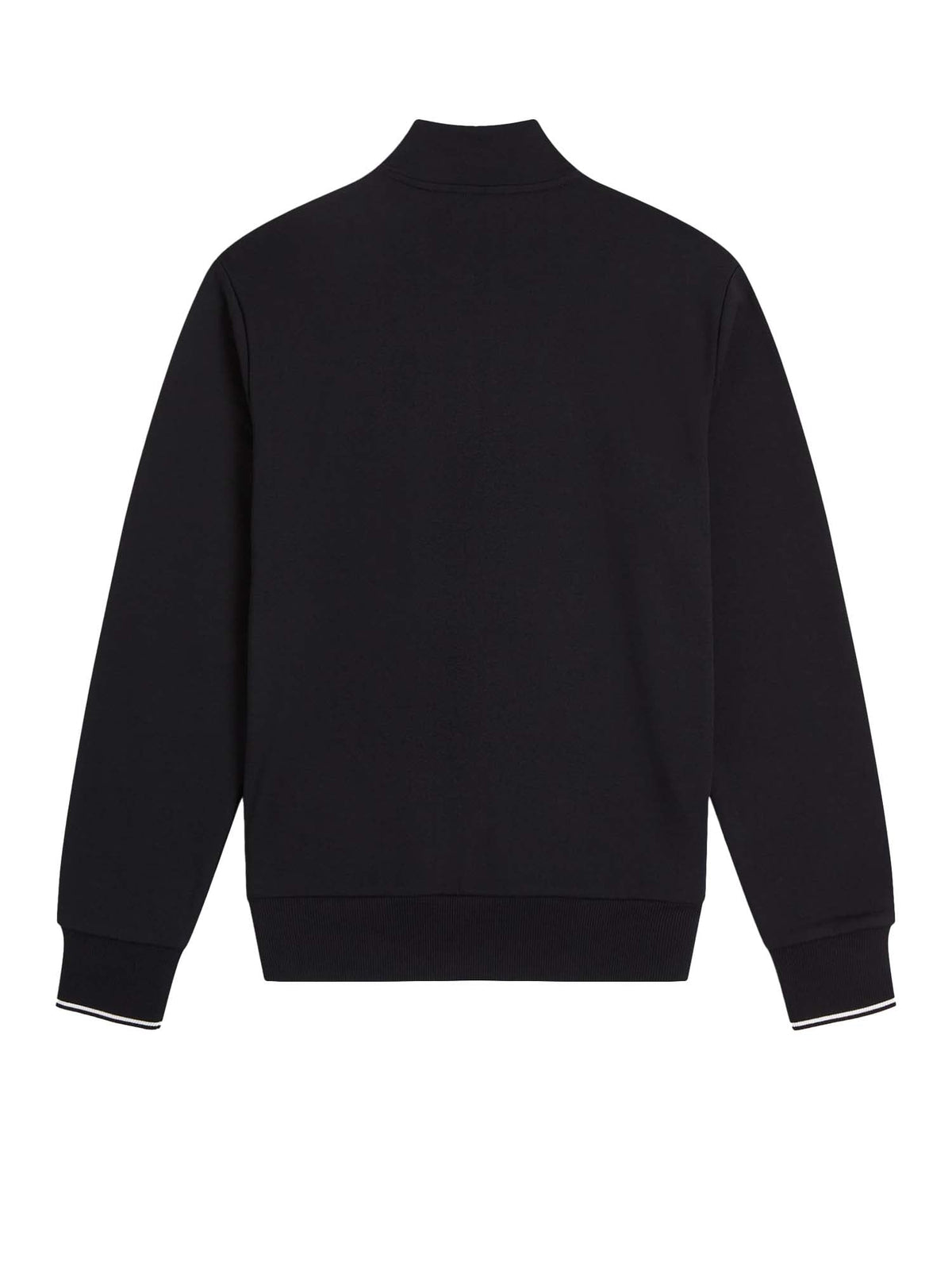 Fred Perry Felpa a mezza zip Nero