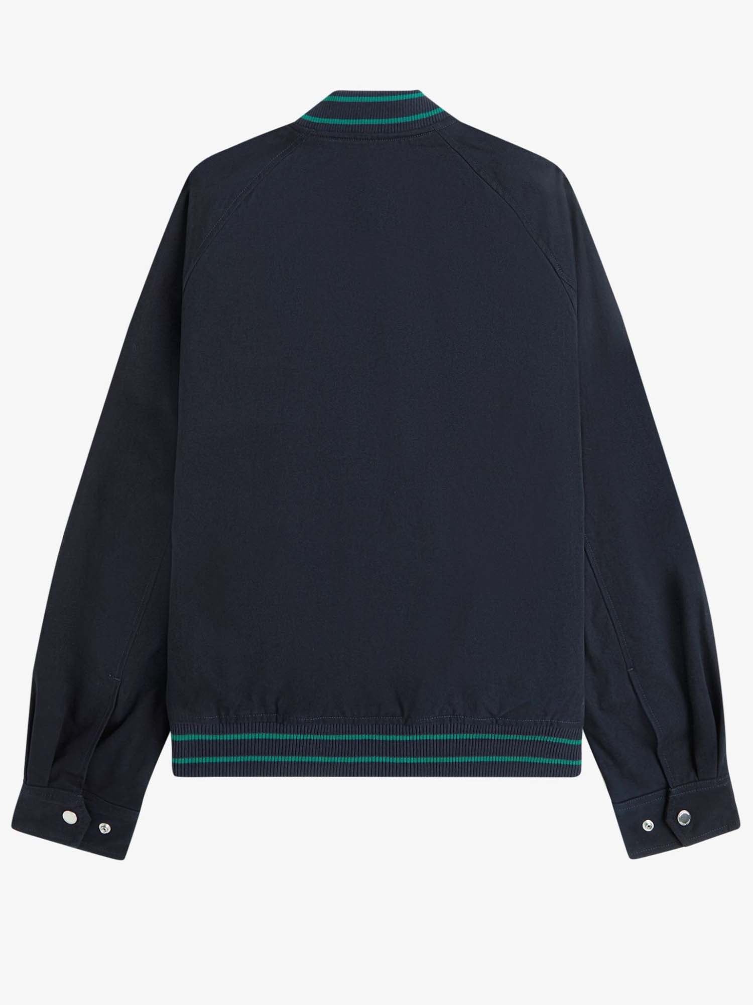 Fred Perry Bomber da Tennis Badge Blu