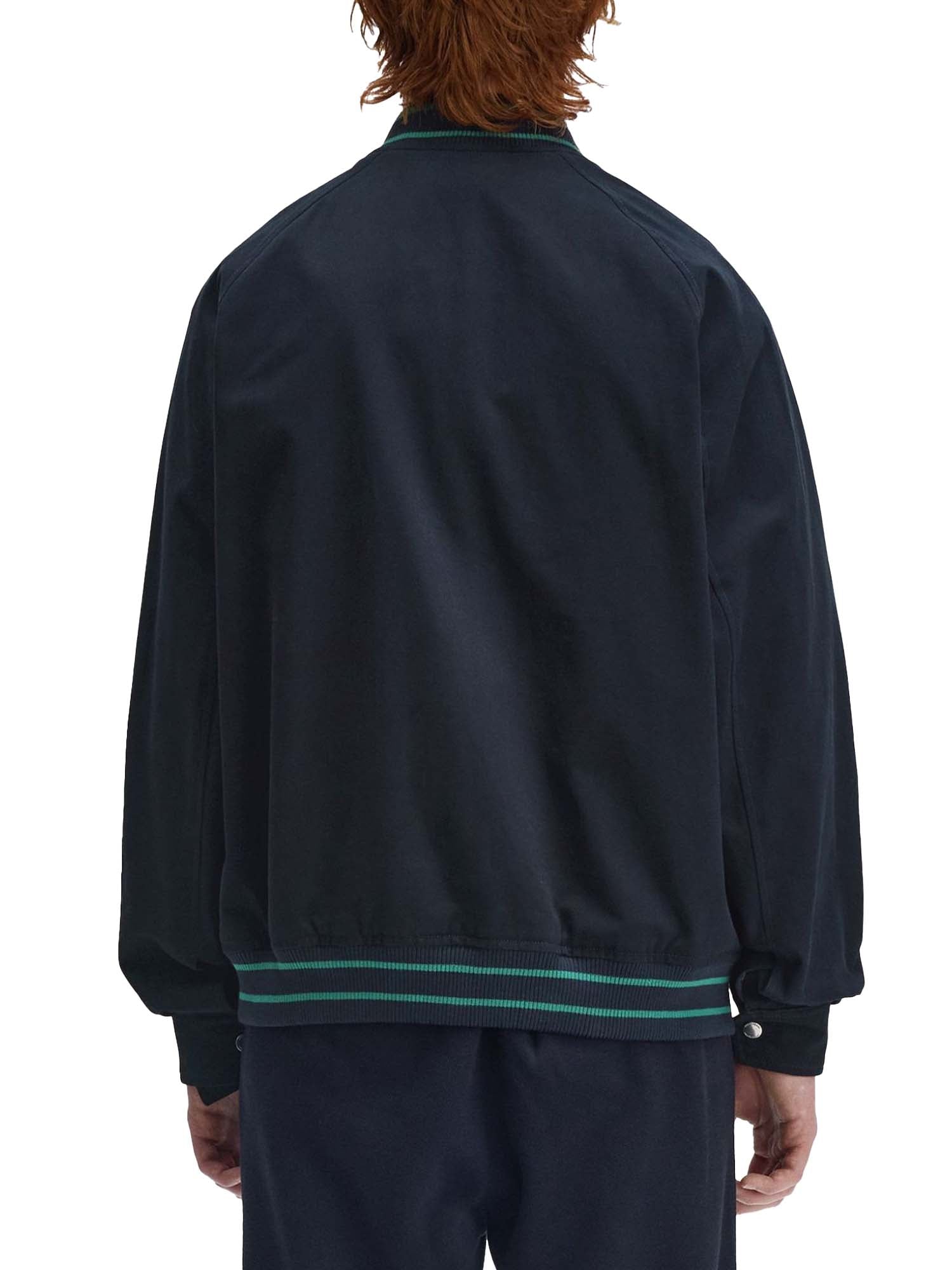 Fred Perry Bomber da Tennis Badge Blu