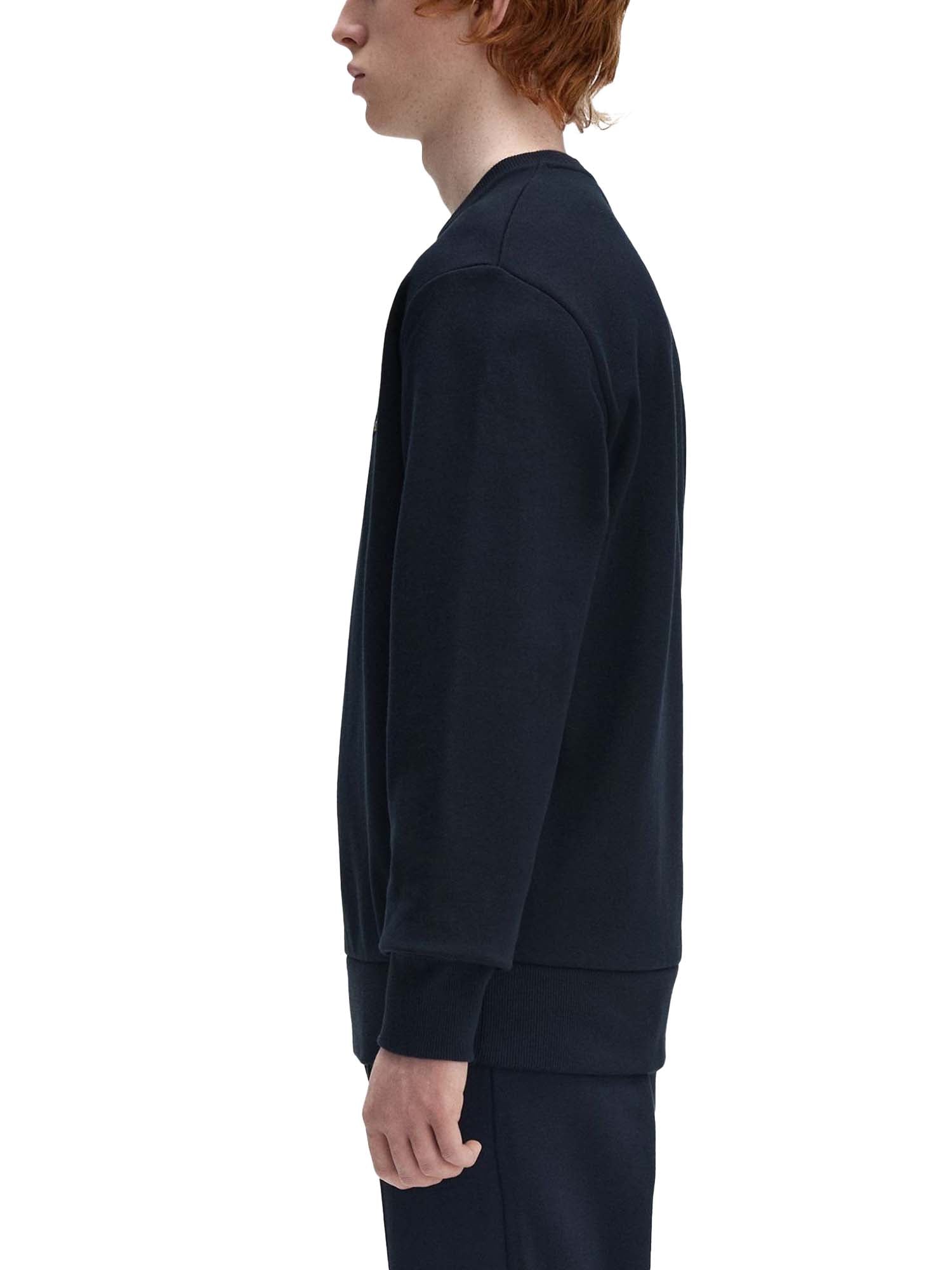 Fred Perry Felpa Tennis Badge Blu