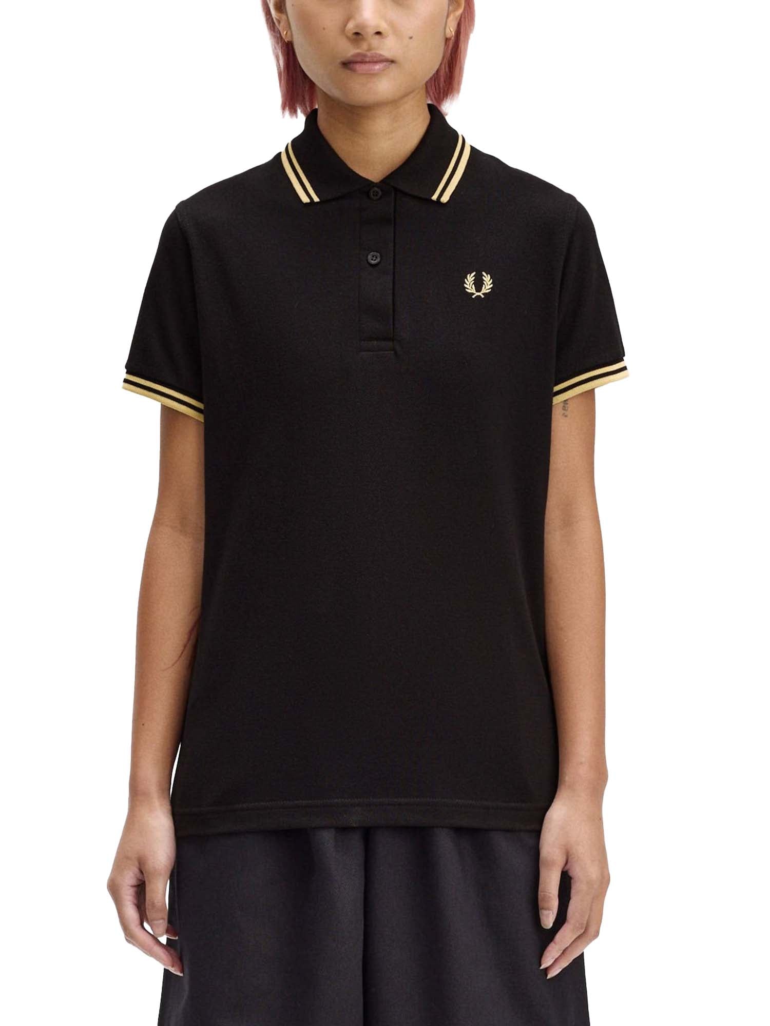 Fred Perry Polo Fred Perry da Donna Nero