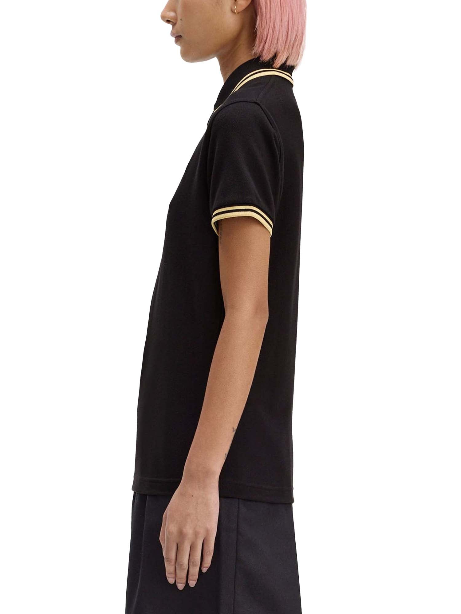 Fred Perry Polo Fred Perry da Donna Nero