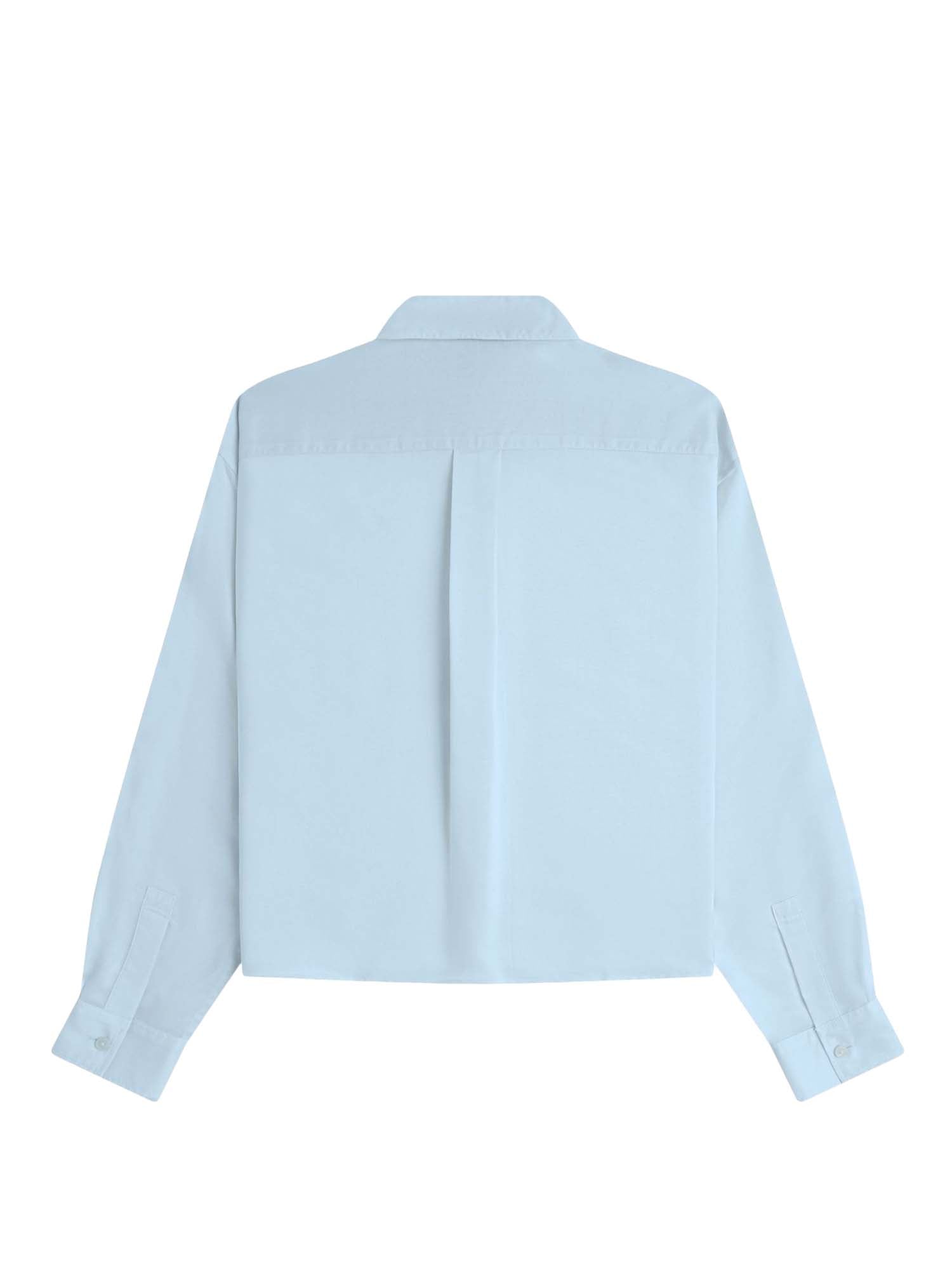 Fred Perry Camicia con bottoni da Donna Azzurro