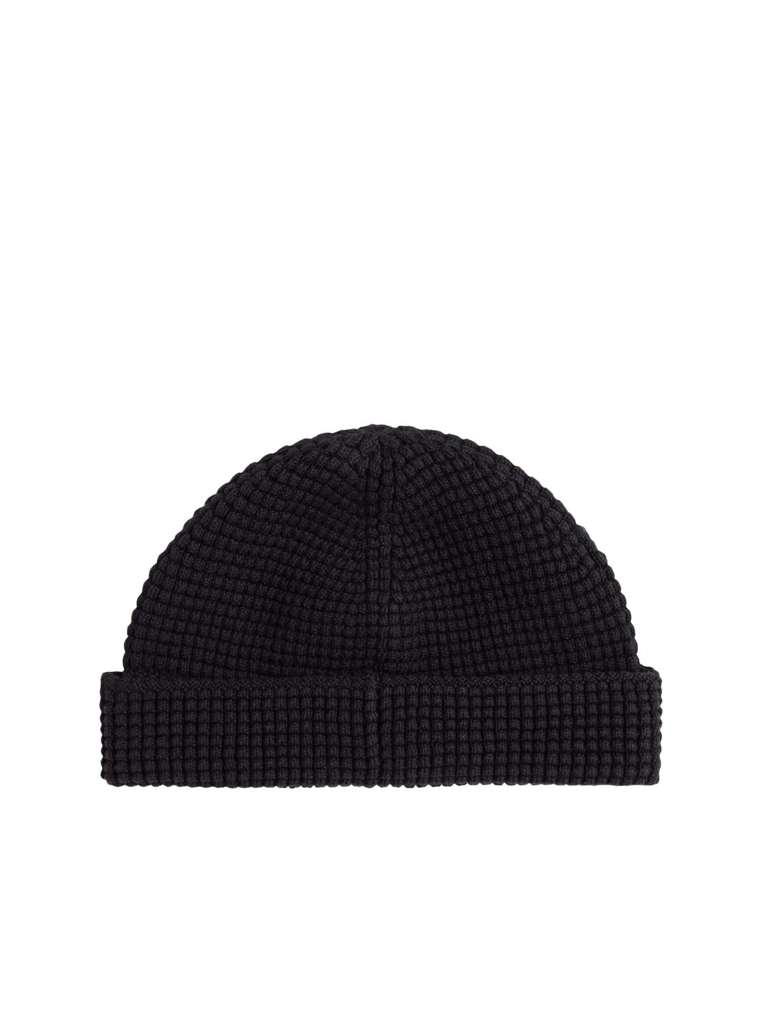 Fred Perry Berretto in maglia goffrata Nero