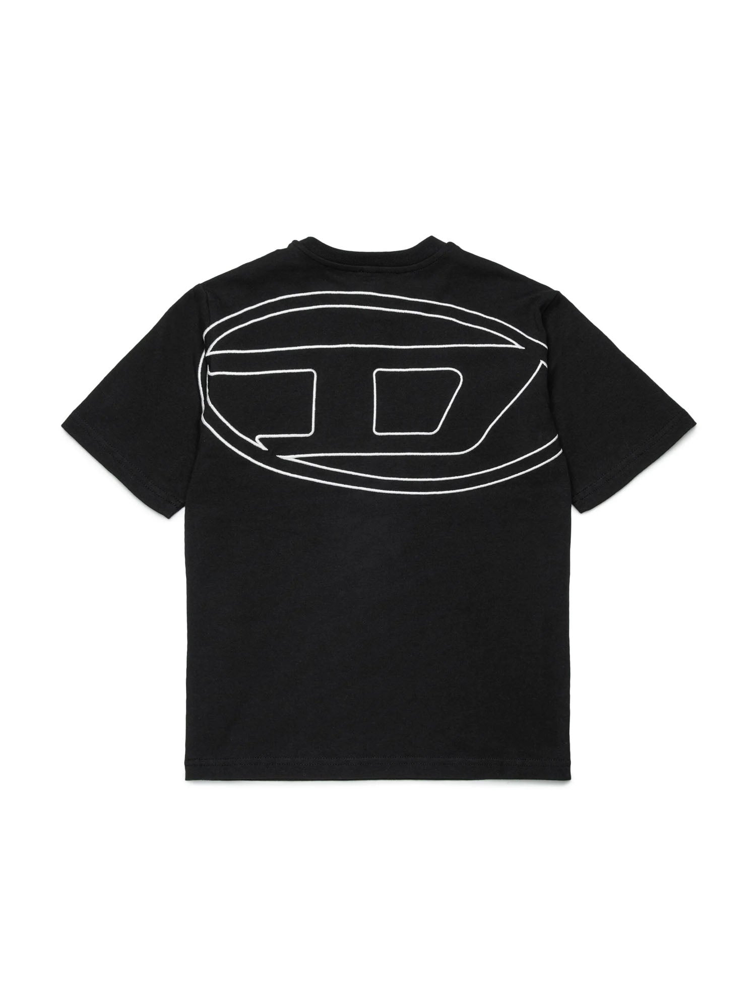 Diesel Tboggymegovald Over Maglietta Kids Nero