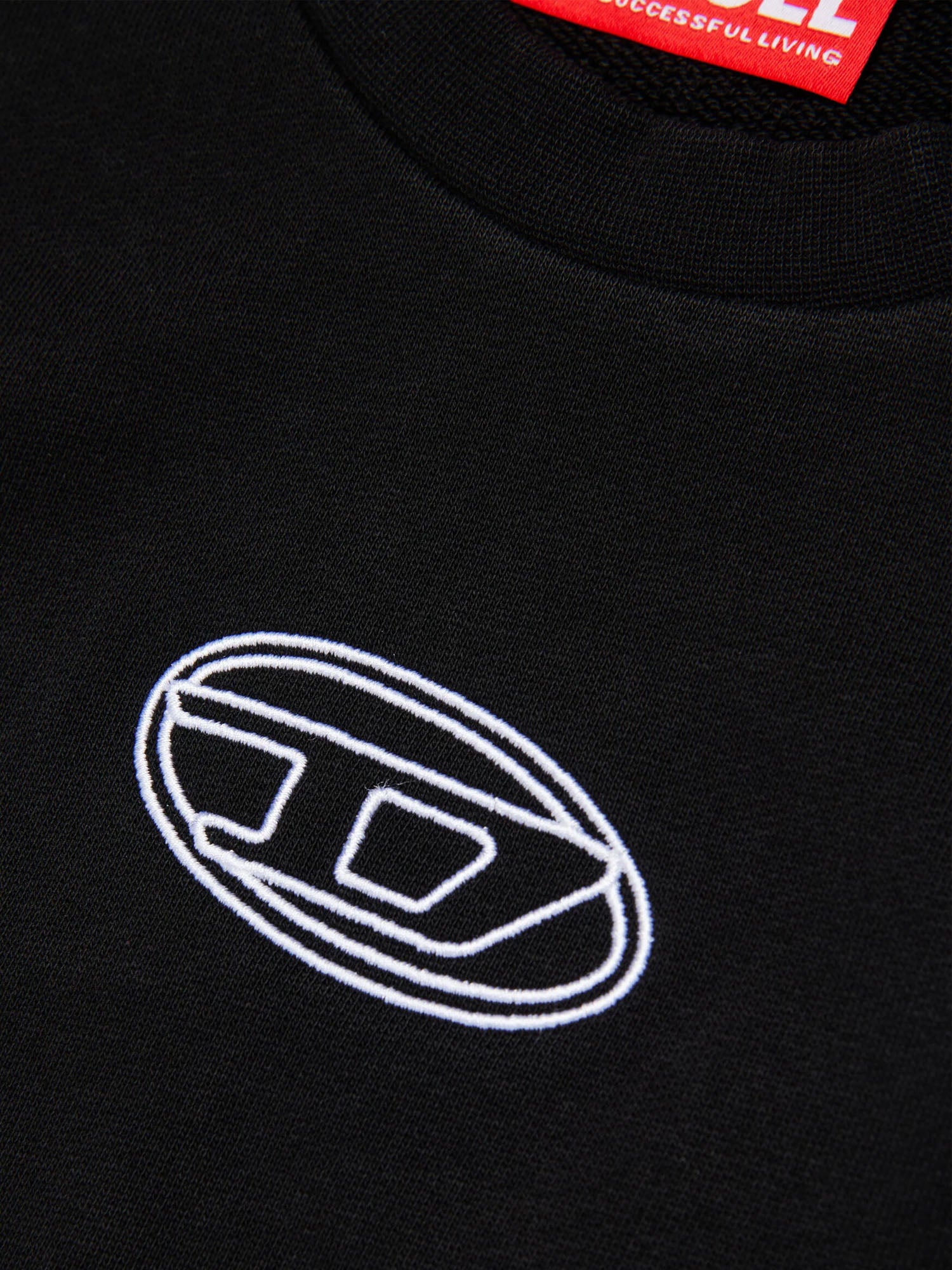 Diesel Svalsy Felpa Bambino Nero