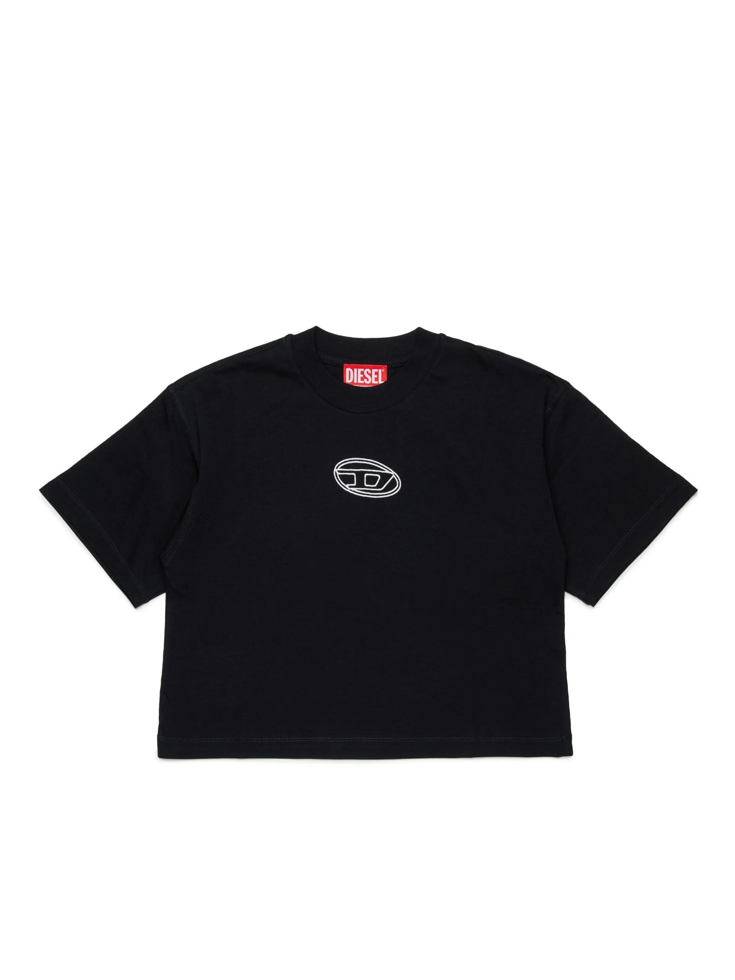 Diesel Tixan Maglietta Kids Nero