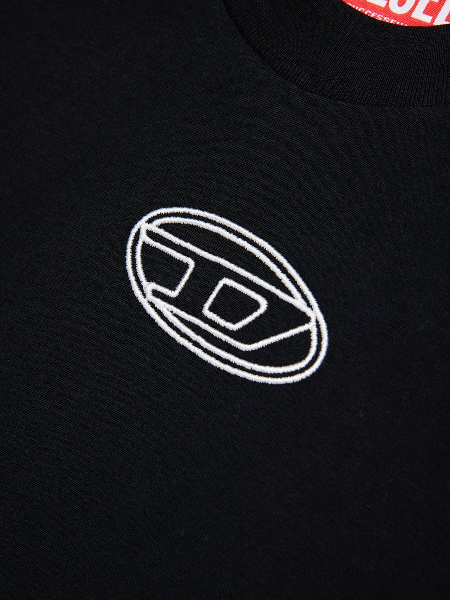 Diesel Tixan Maglietta Kids Nero