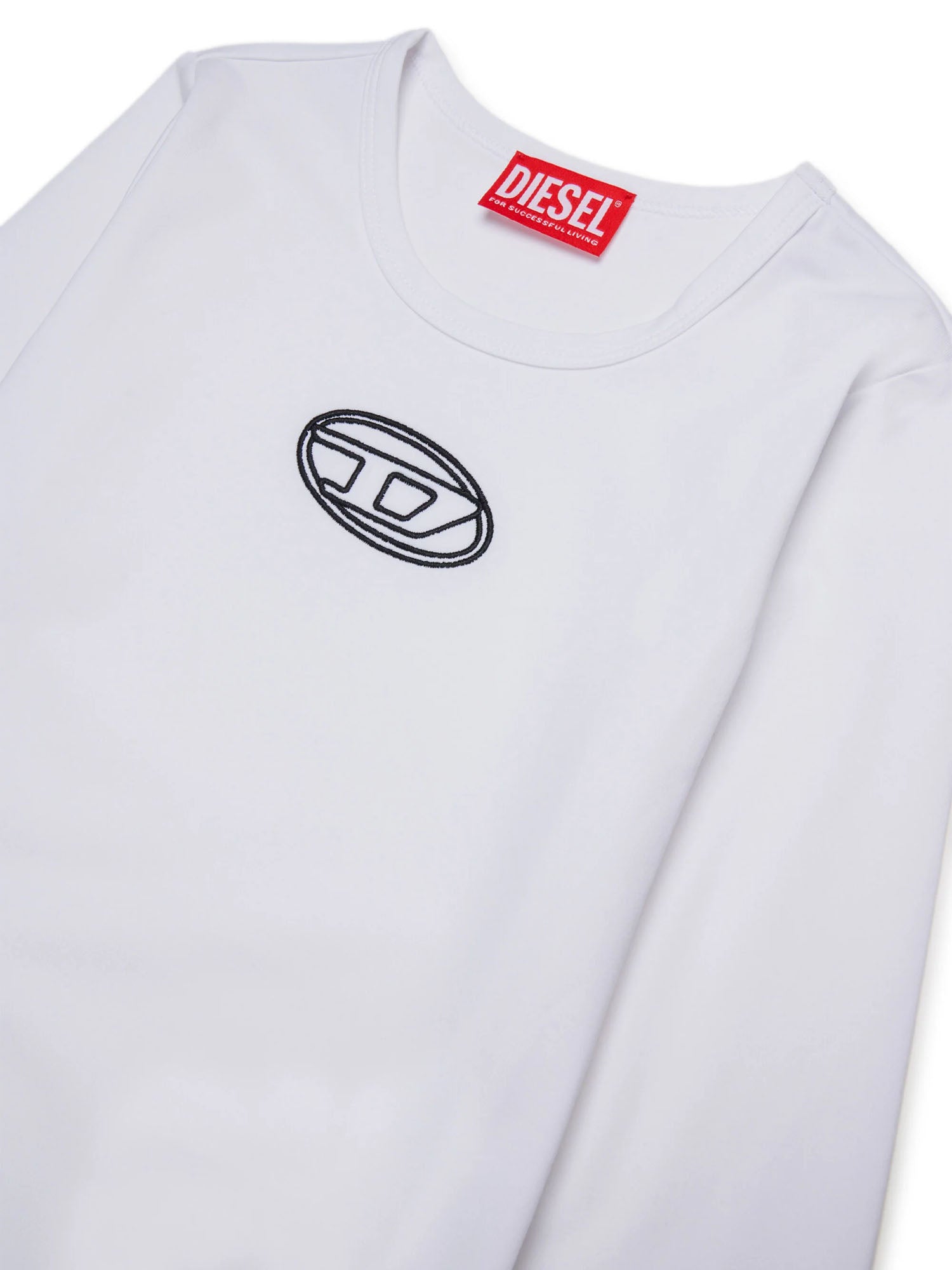 Diesel Balat Maglietta Kids Bianco