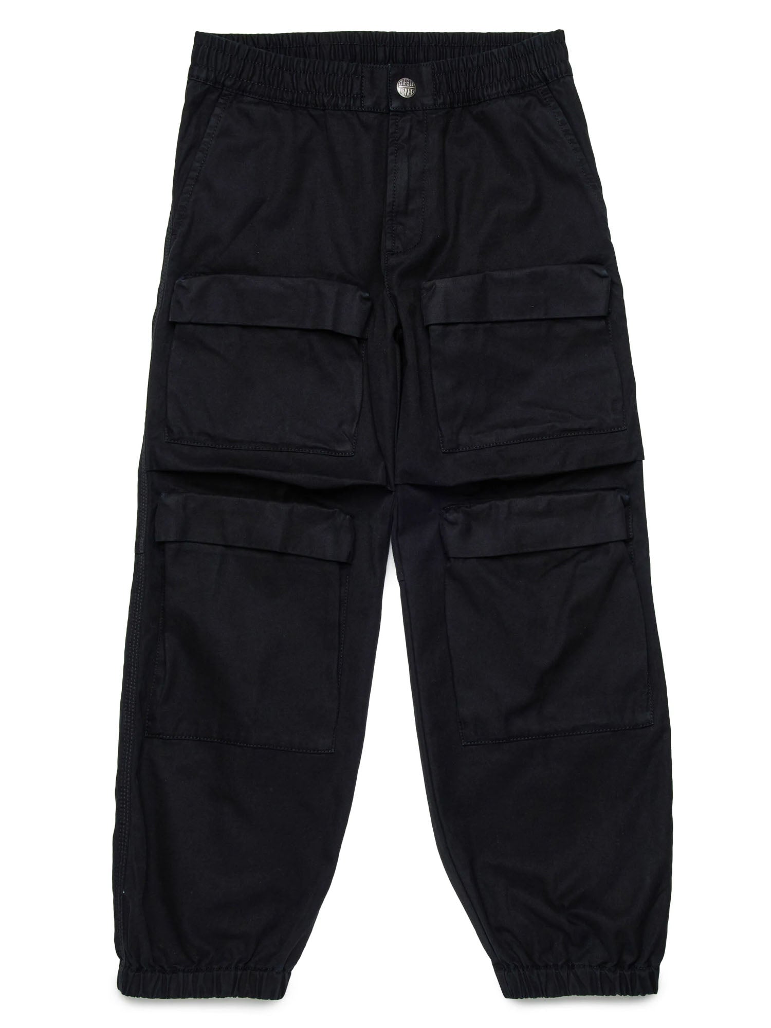Diesel Pdanzel Pantaloni Bambino Nero