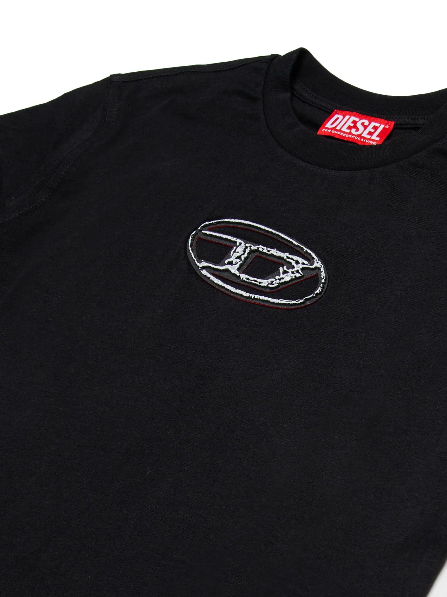 Diesel Treden Over Maglietta Kids Nero