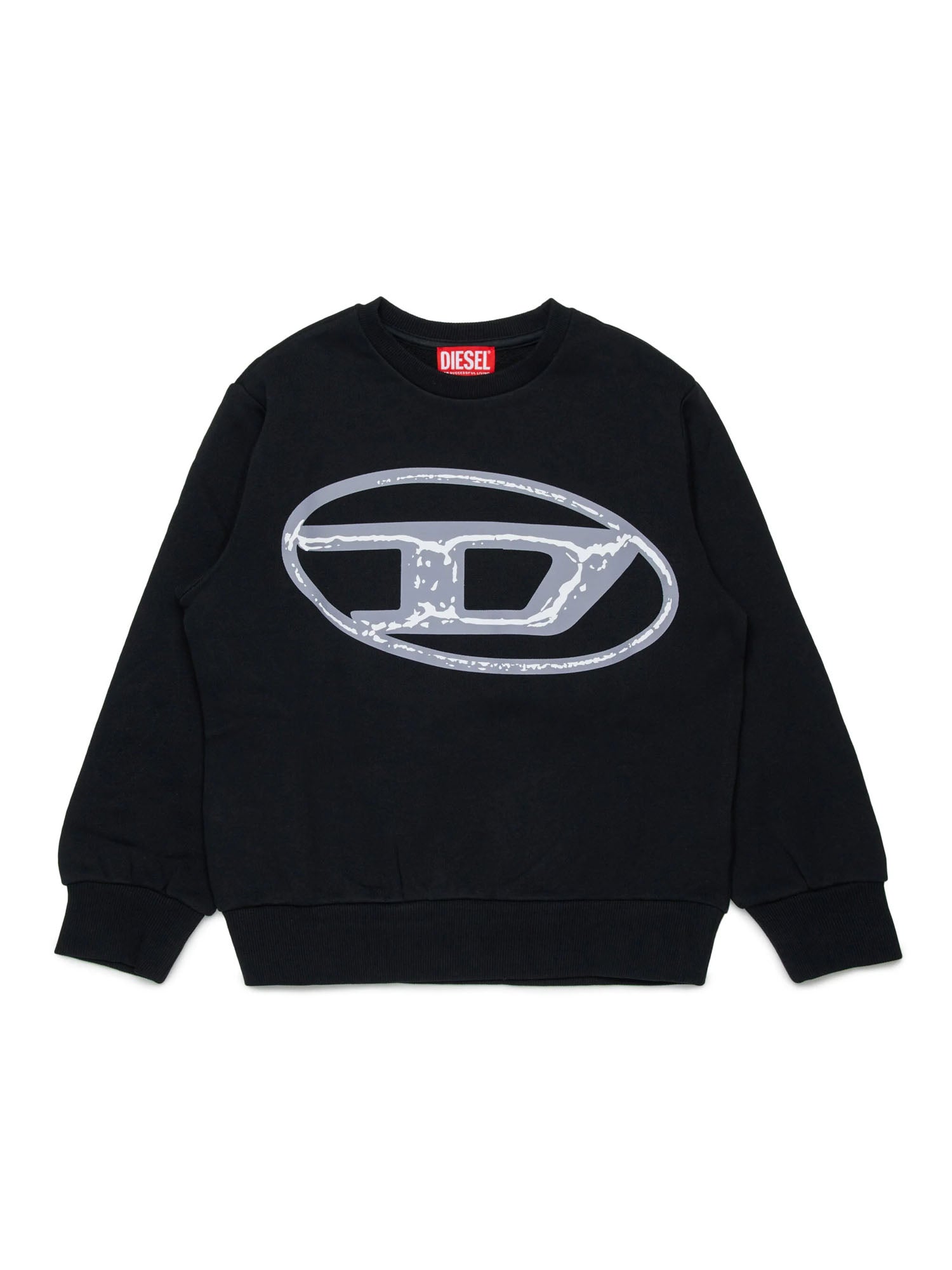 Diesel Sbonnie Felpa Bambino Nero