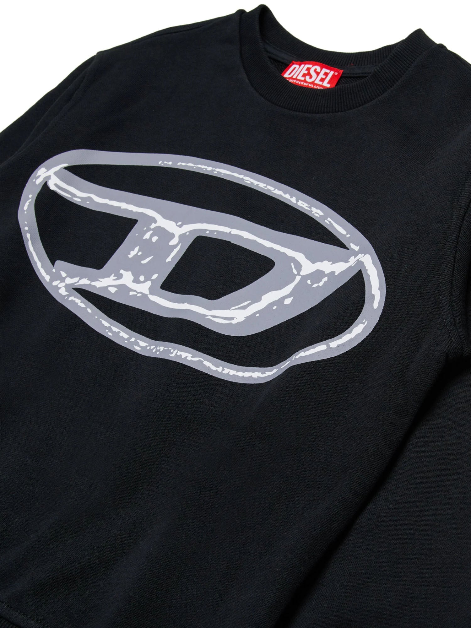 Diesel Sbonnie Felpa Bambino Nero