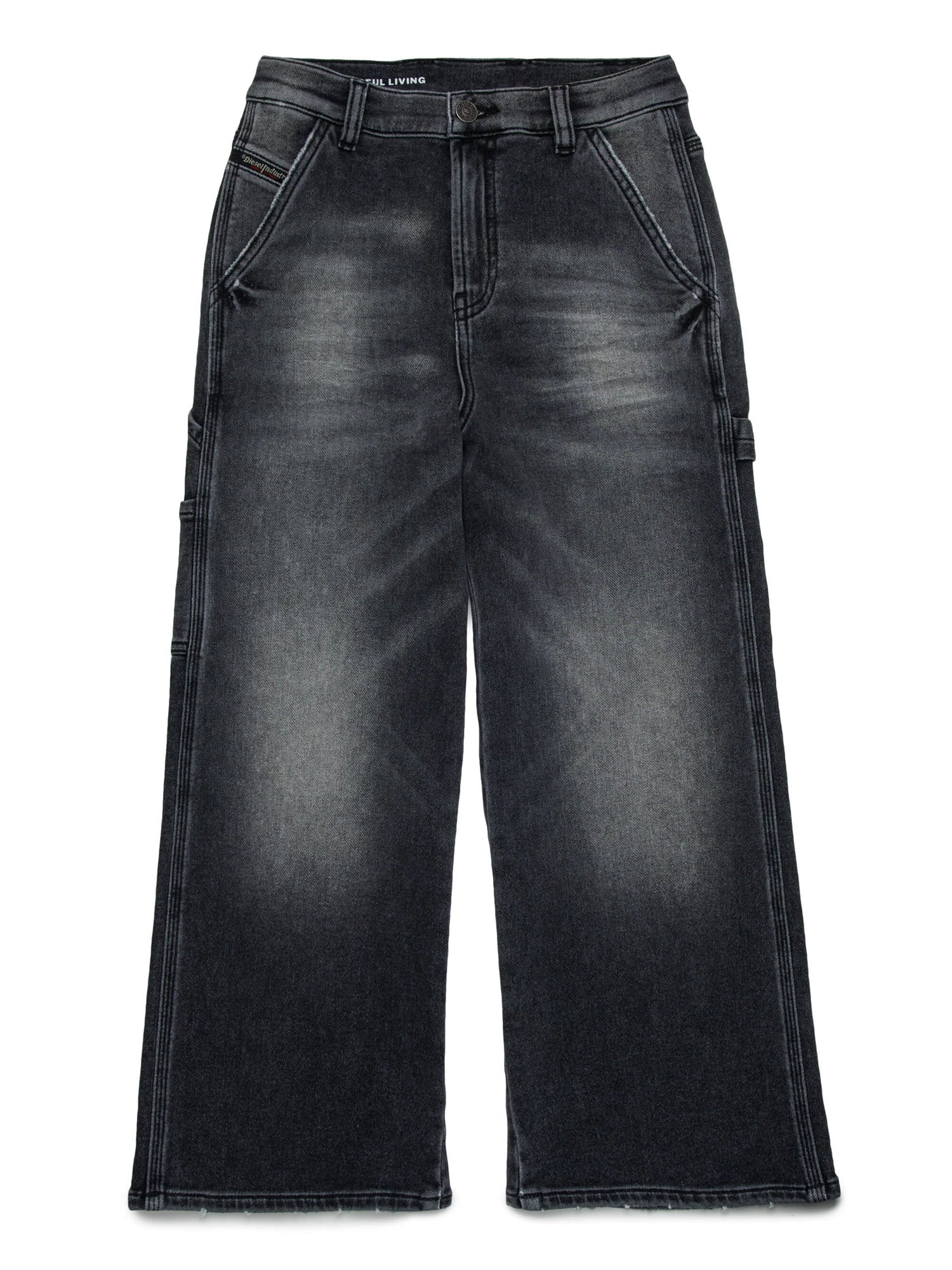 Diesel D Argjx J Jeans Bambino Nero
