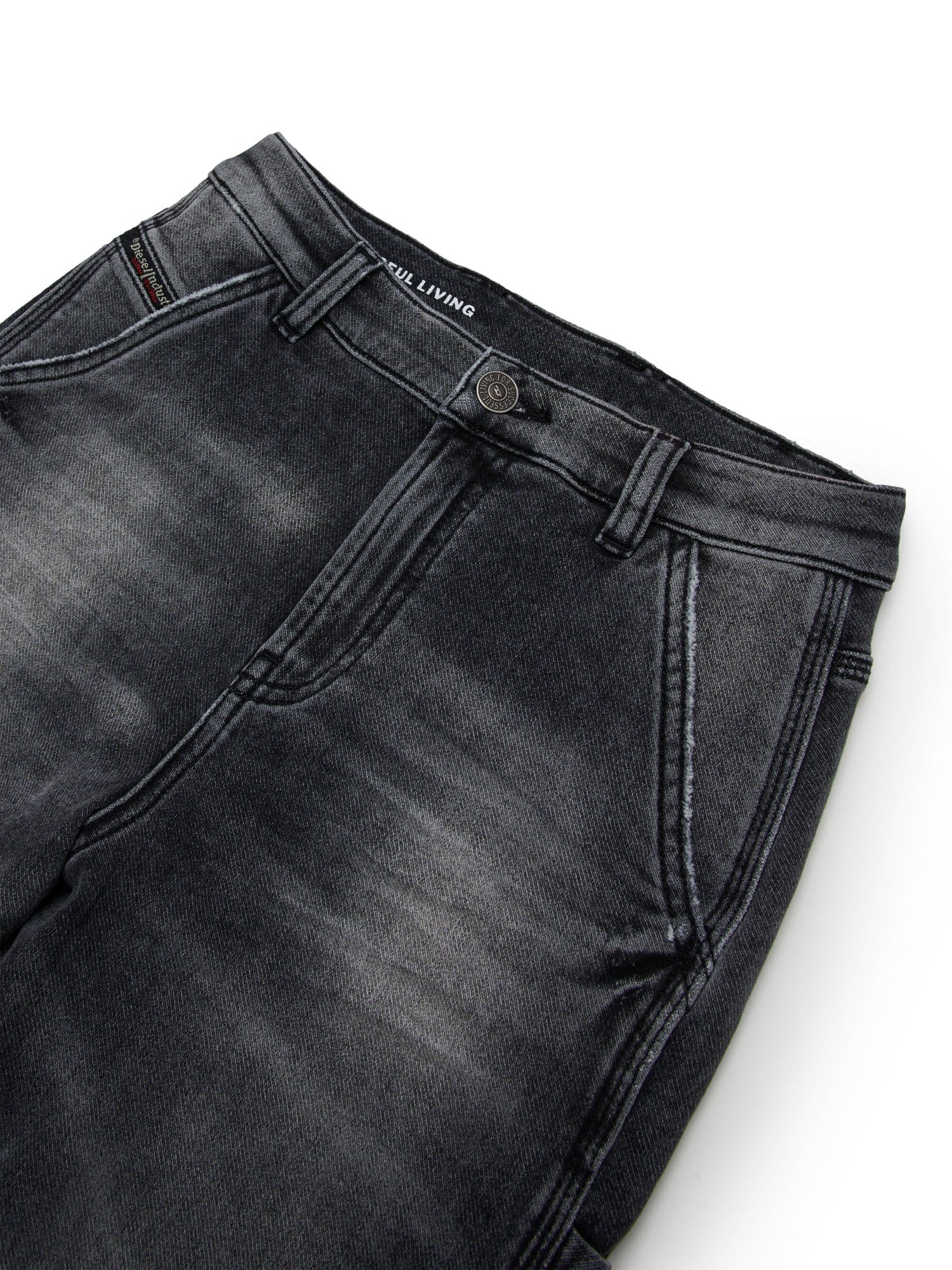 Diesel D Argjx J Jeans Bambino Nero