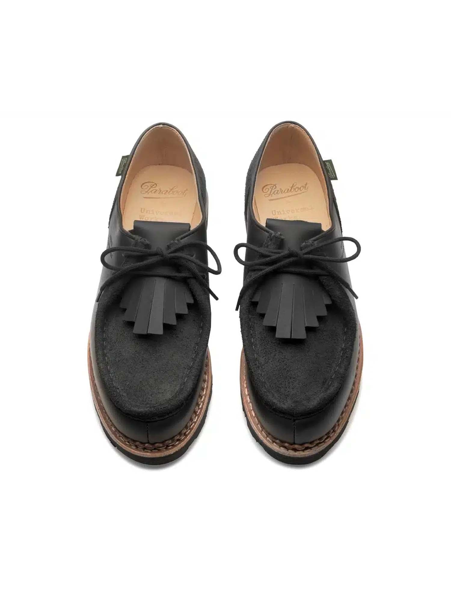 Paraboot Scarpe Michael UW - Universal Works X Paraboot Nero