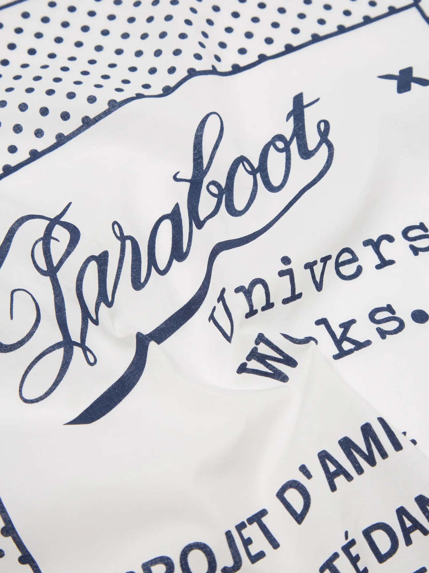 Universal Works Paraboot x Universal Works - Cambric Kingsman Bandana Bianco