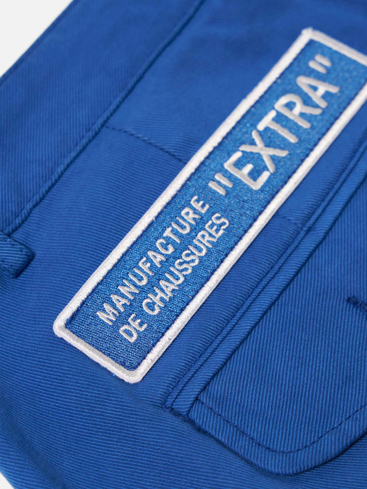 Universal Works Paraboot x Universal Works - Derek Twill Super Chino Blu