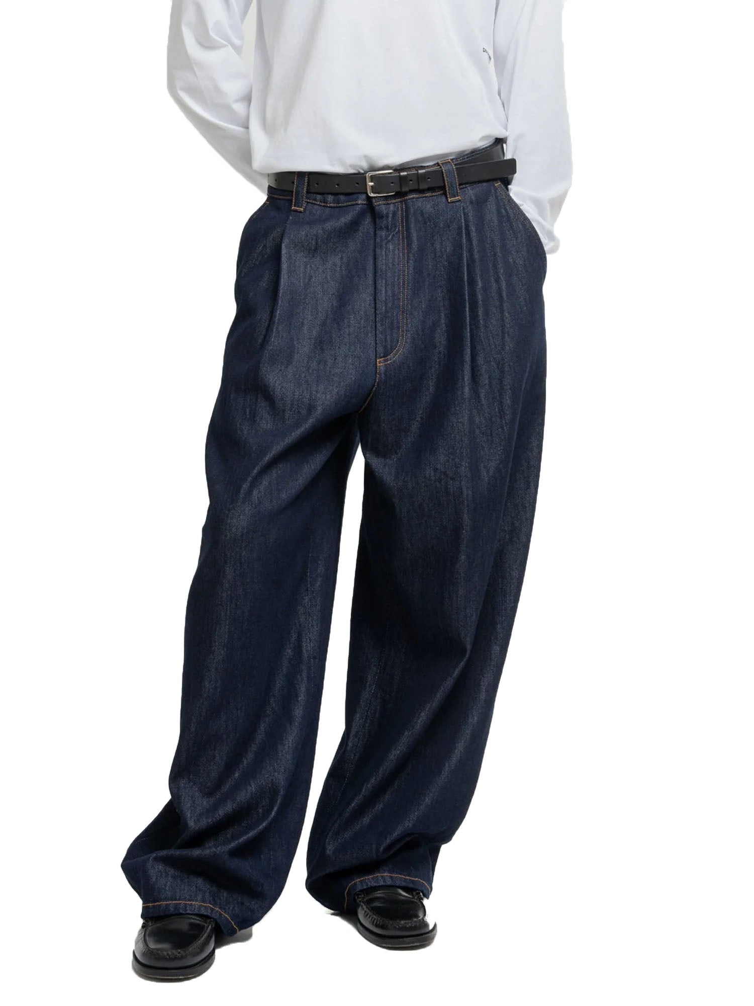 Department Five Pailot Pant Chino Denim Blu