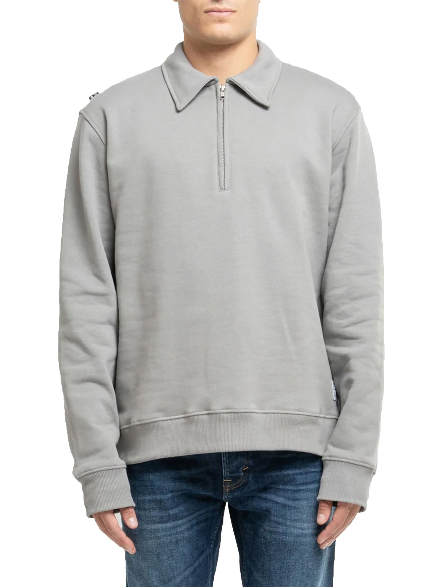 Department Five Boss Felpa Garzata Grigio