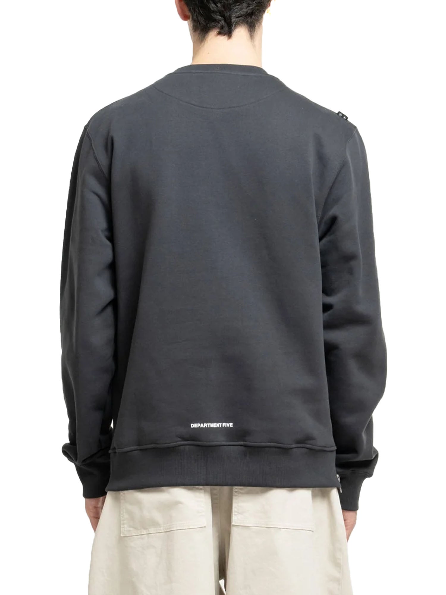 Department Five Press Felpa Garzata Grigio