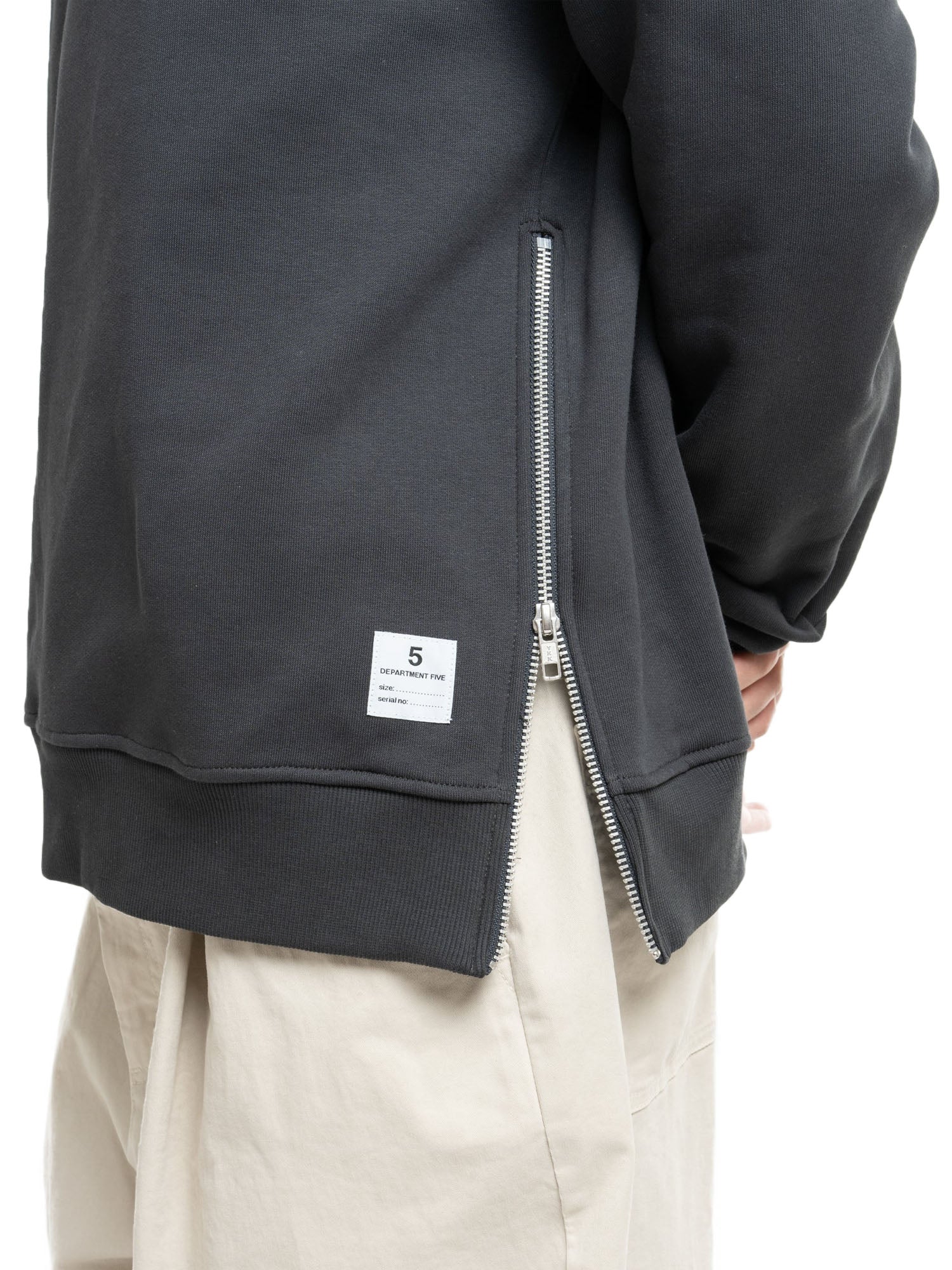 Department Five Press Felpa Garzata Grigio