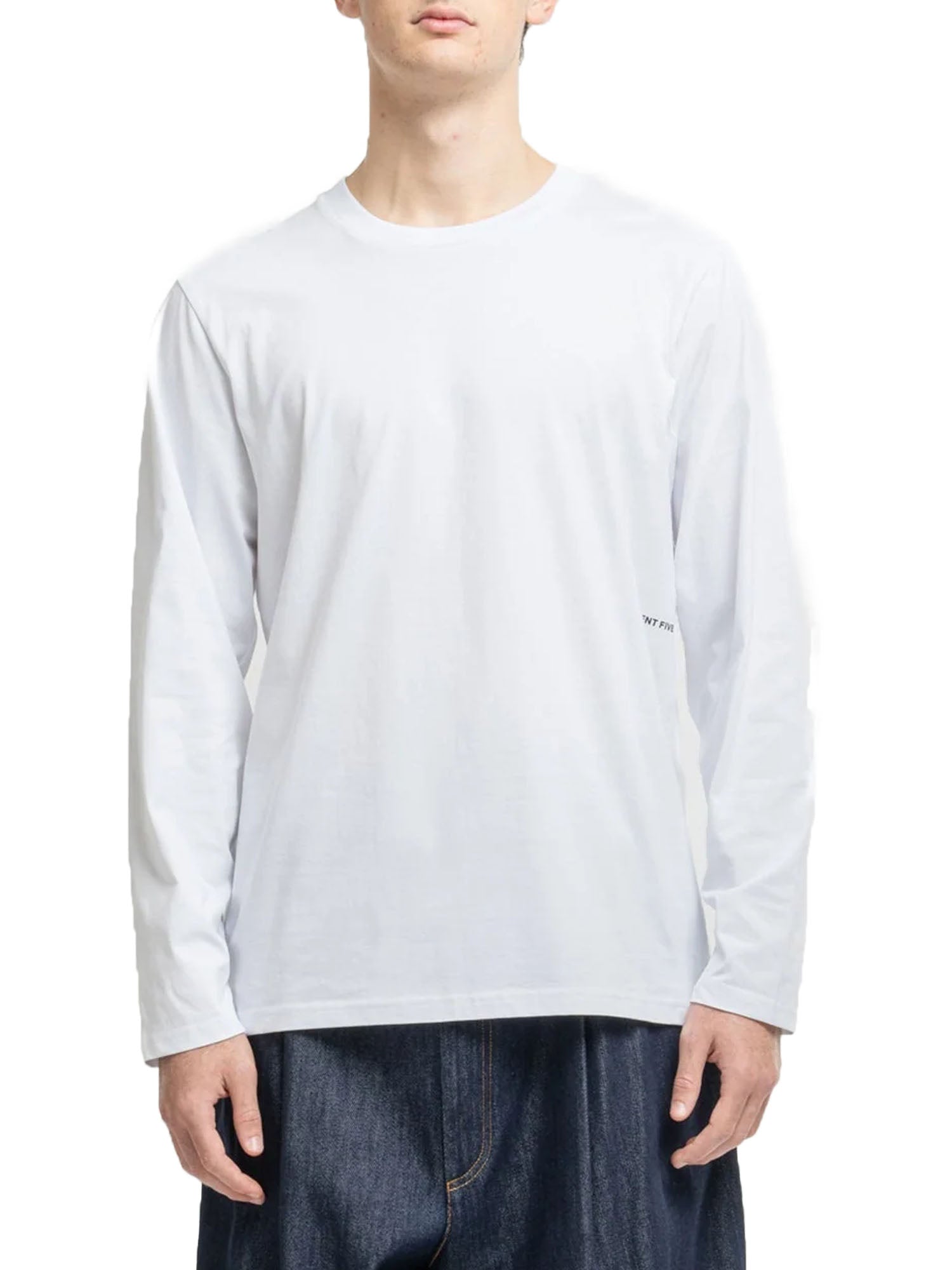 Department Five Destiny T-Shirt Maniche Lunghe Bianco