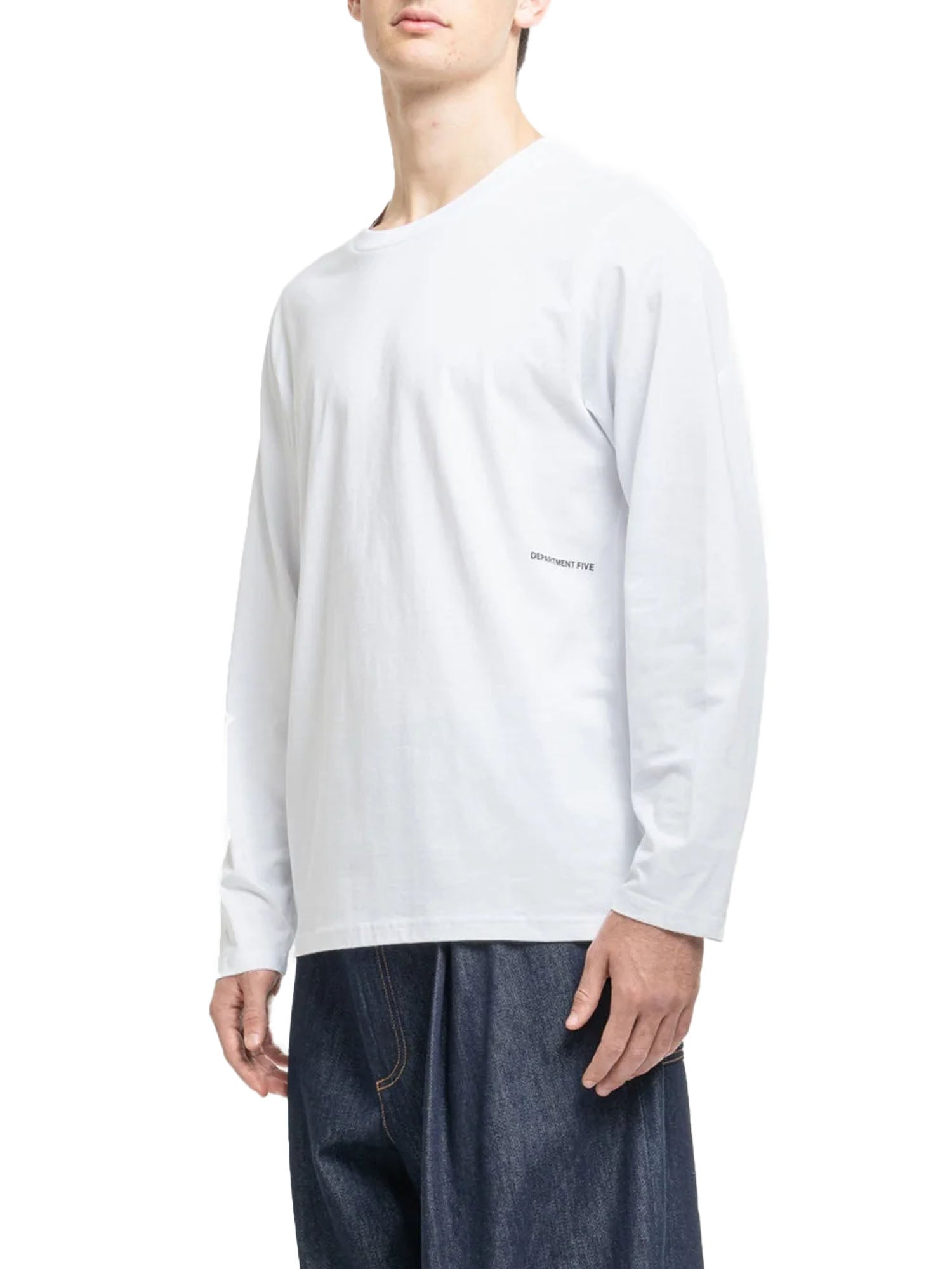Department Five Destiny T-Shirt Maniche Lunghe Bianco