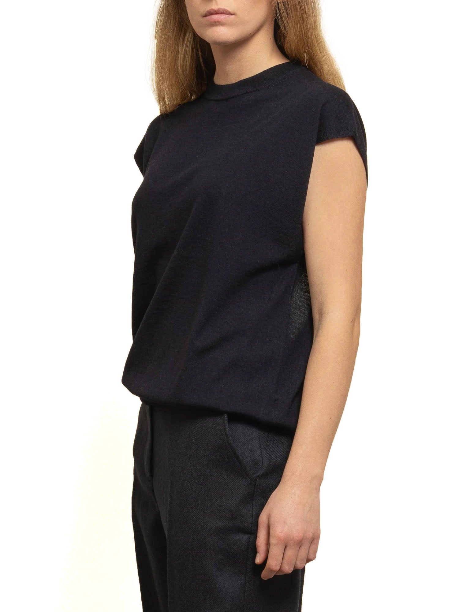 Department Five Gabuti Gilet Merinos Extrafine Blu