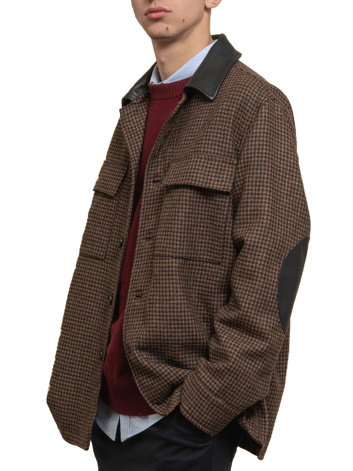 Department Five Event Giacca Camicia Panetto Pied De Poula Multicolore