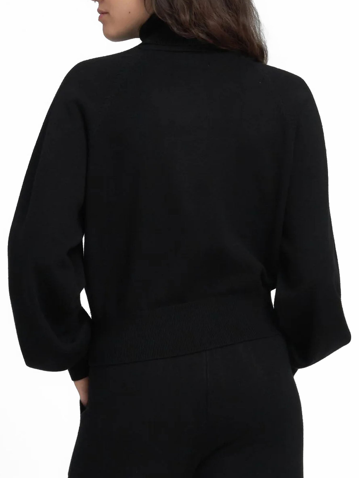 Replay Maglia Neck Donna Nero