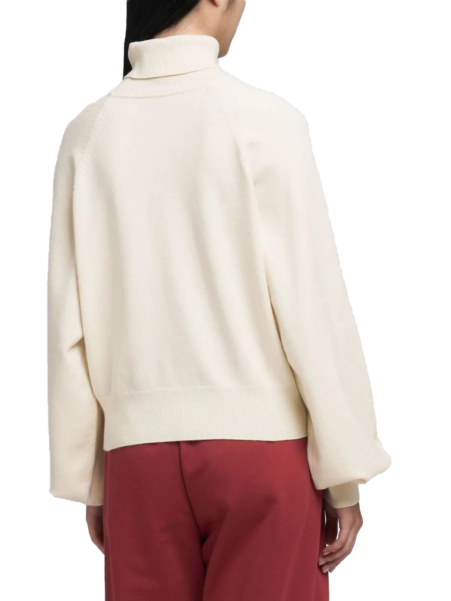 Replay Maglia Neck Donna Bianco