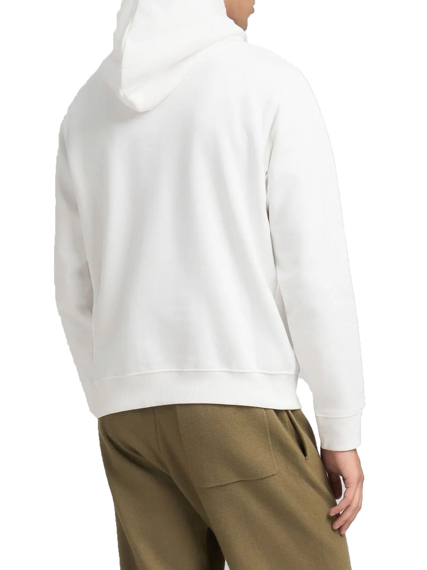 Replay Felpa Cappuccio Uomo Beige