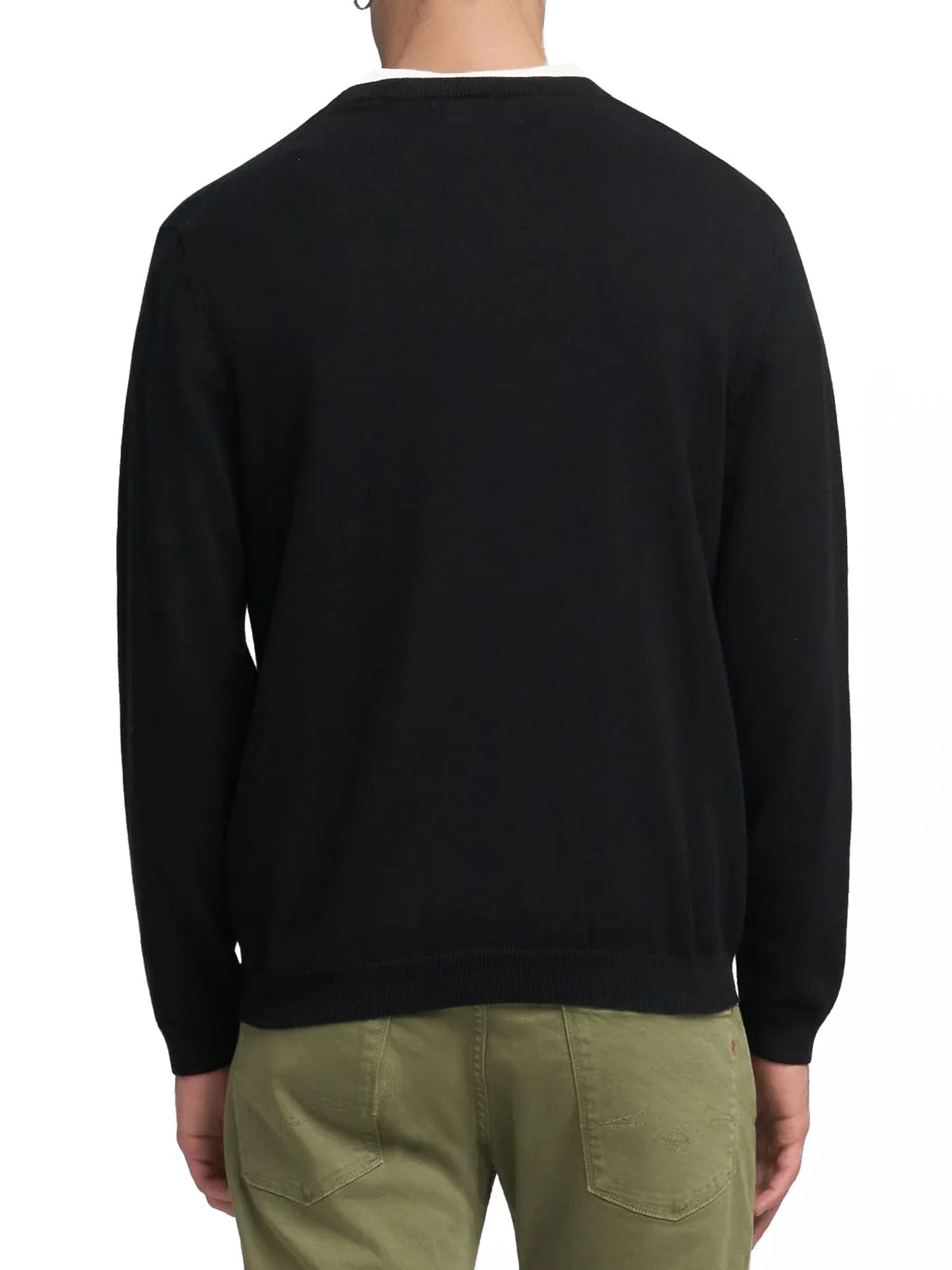 Replay Maglia Girocollo Uomo Nero