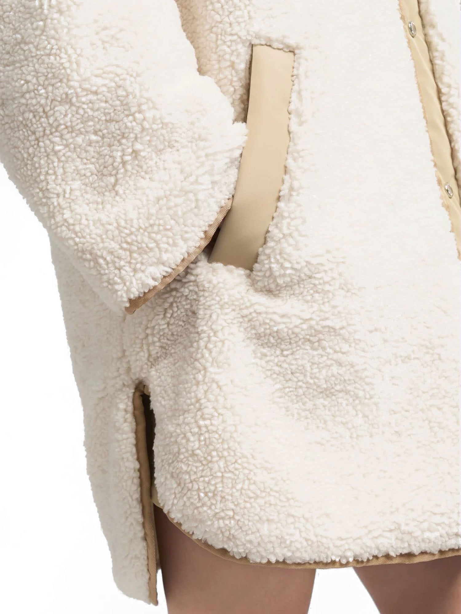 Replay Giubbotto Reversibile Donna Bianco