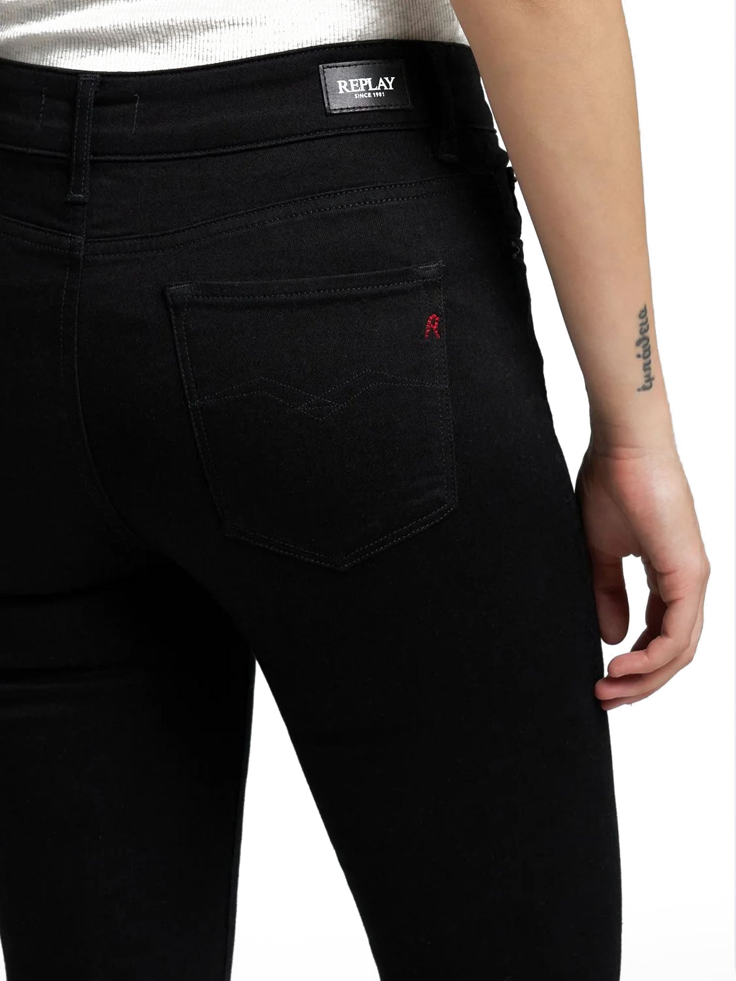Replay Joella Jeans Donna Nero