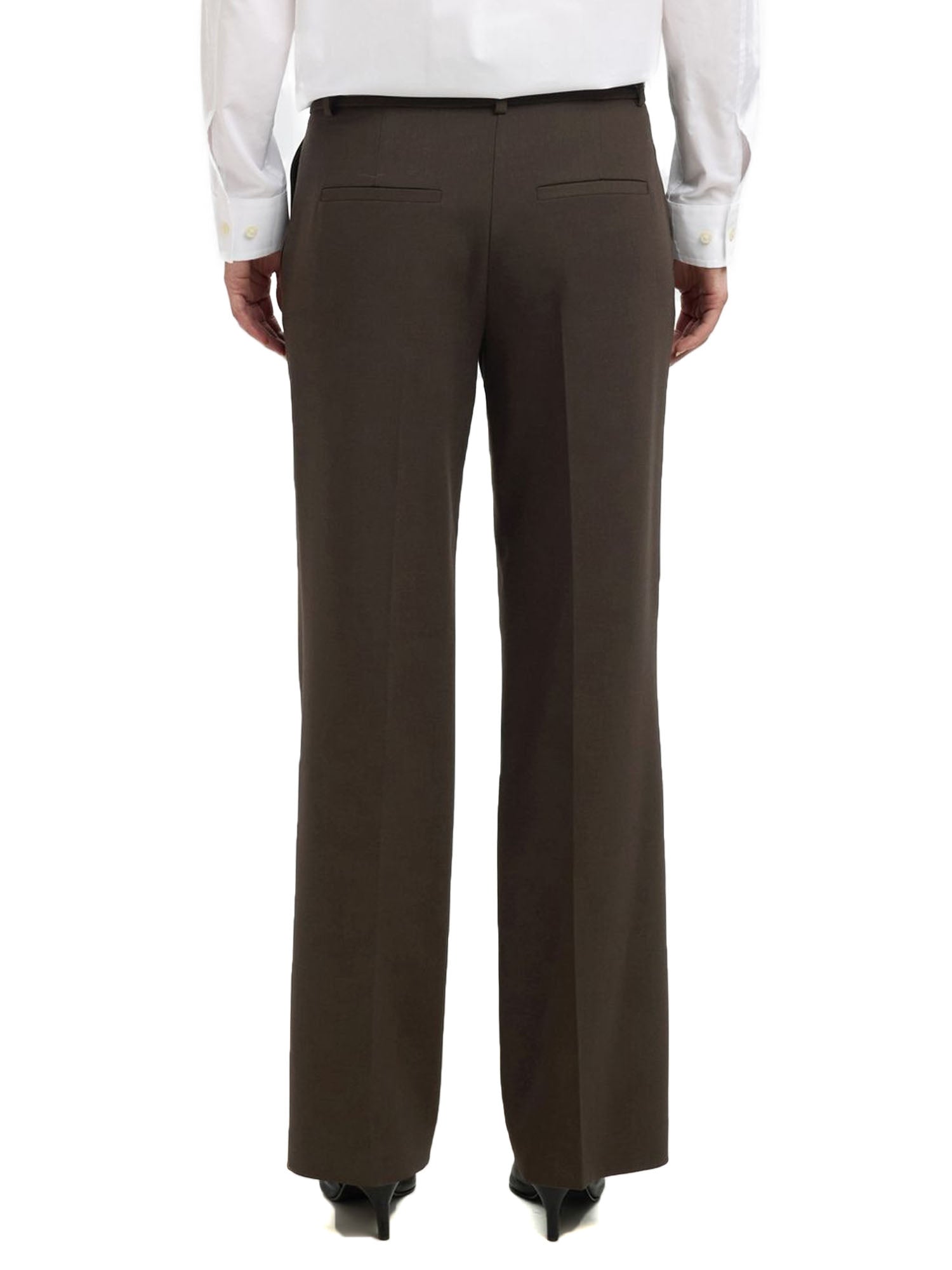 Selected Slfrita Mw Wide Pant Mel Beige