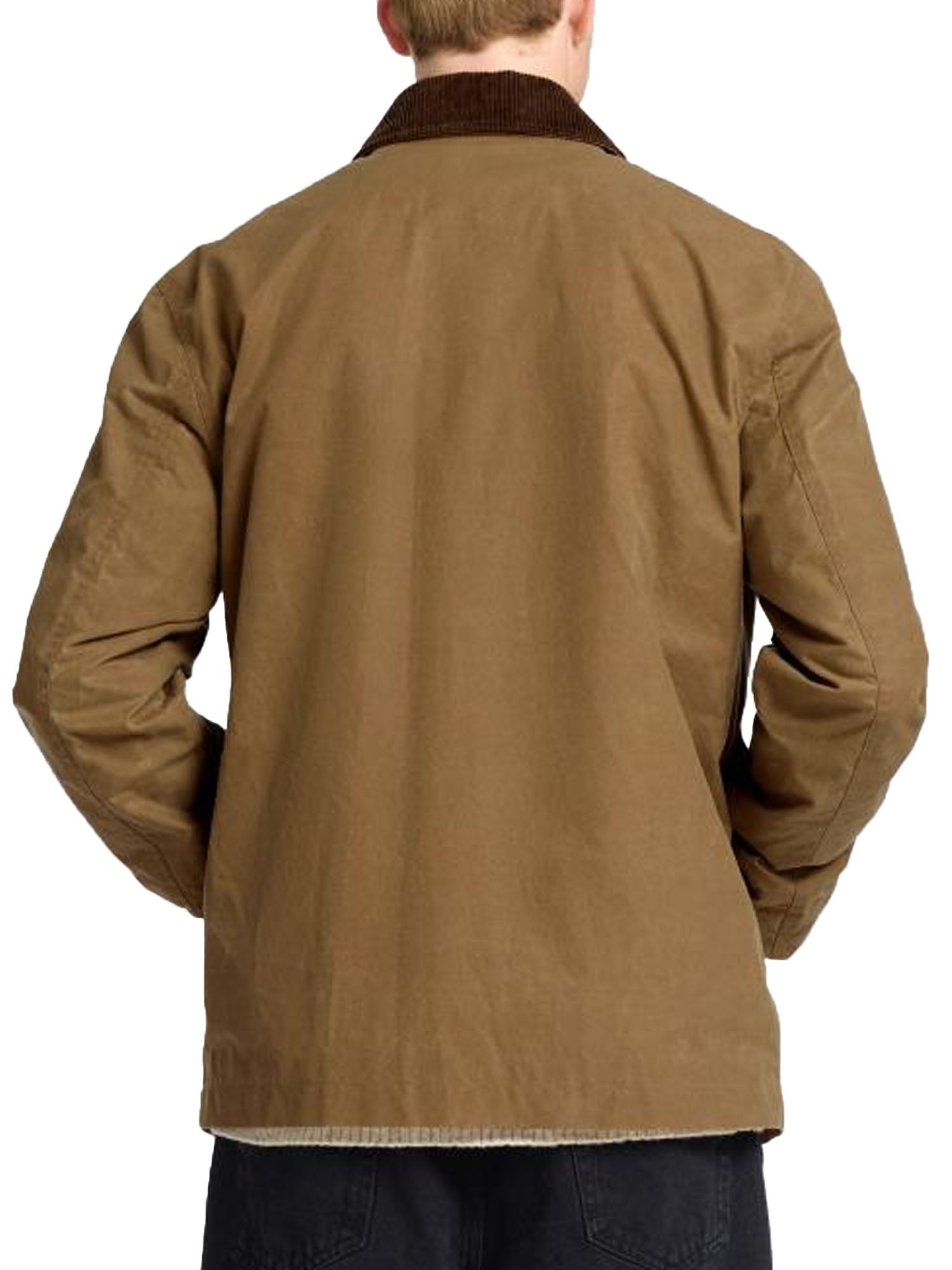 Selected Slhwalter Waxed Cotton 2.0 Giacca Beige