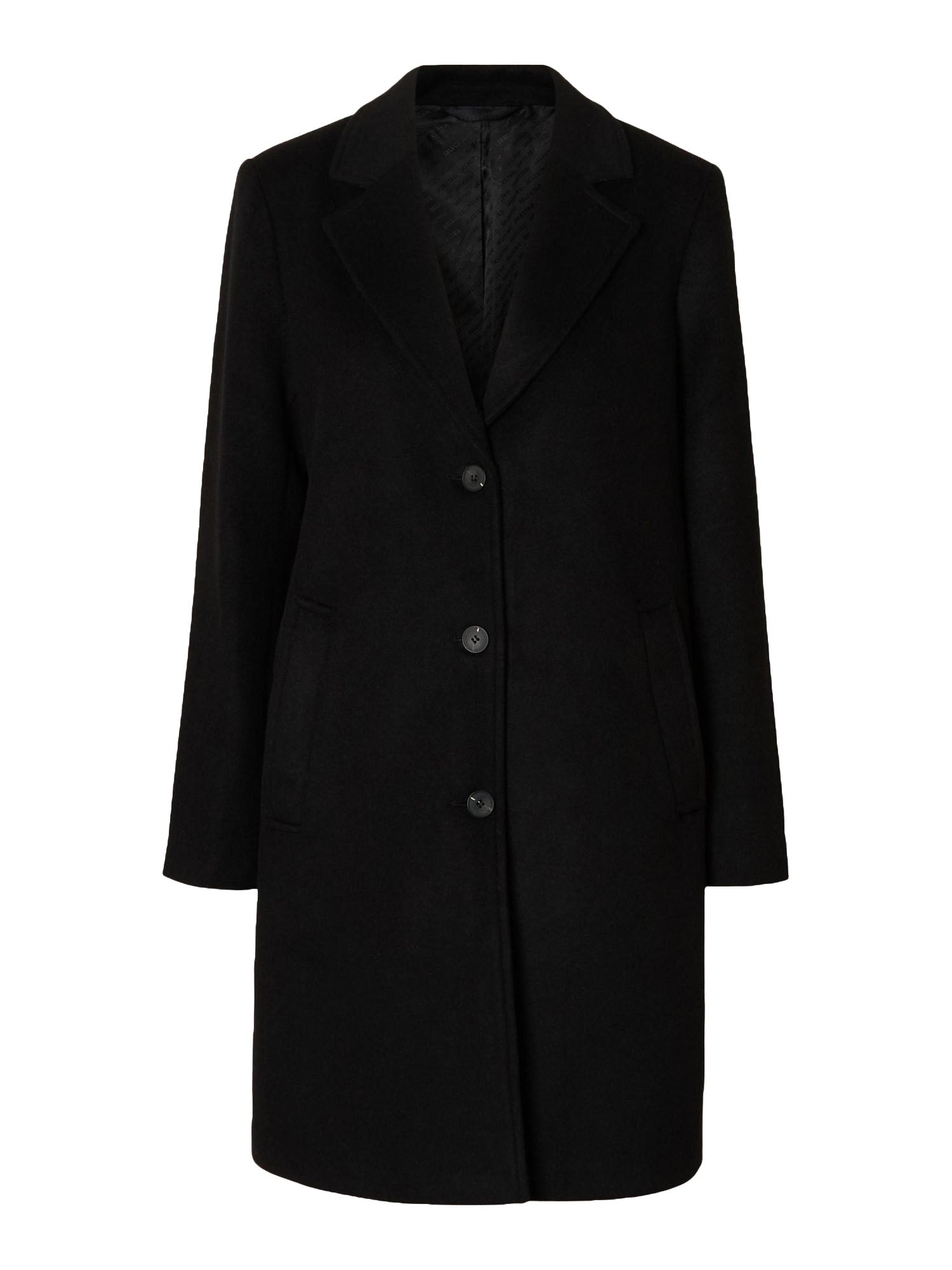 Selected Slfsasja Wool Blend Coat Nero