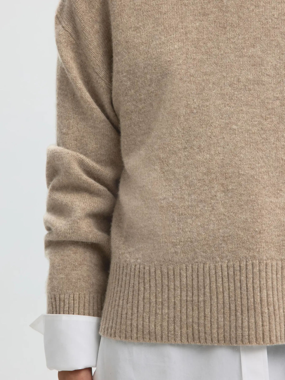 Selected Maglia SLWCILLE Beige