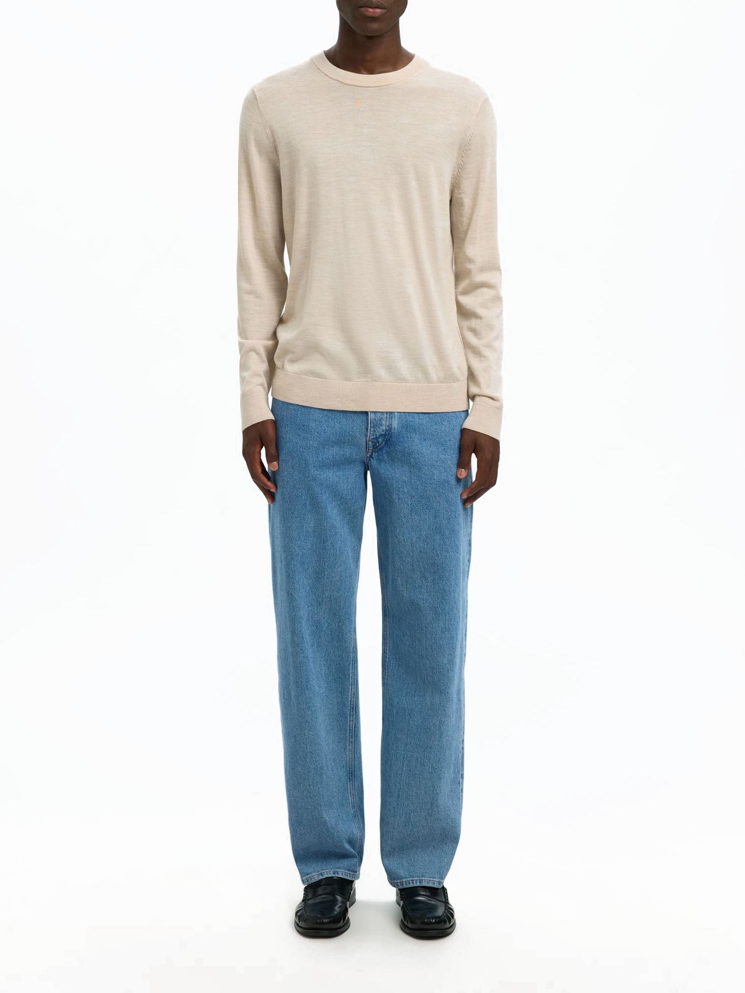 Selected Jeans Loose Ben Kori Noos Azzurro