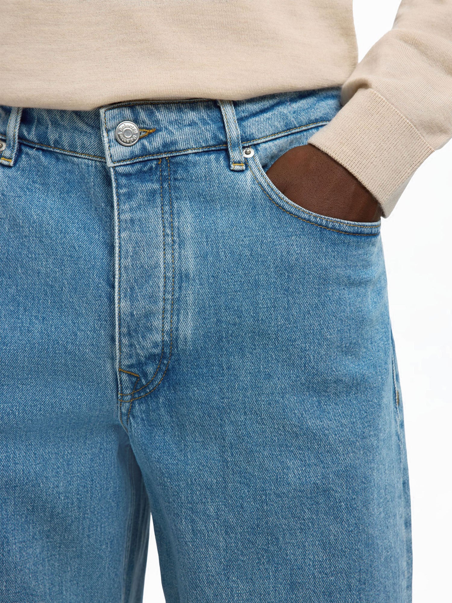 Selected Jeans Loose Ben Kori Noos Azzurro