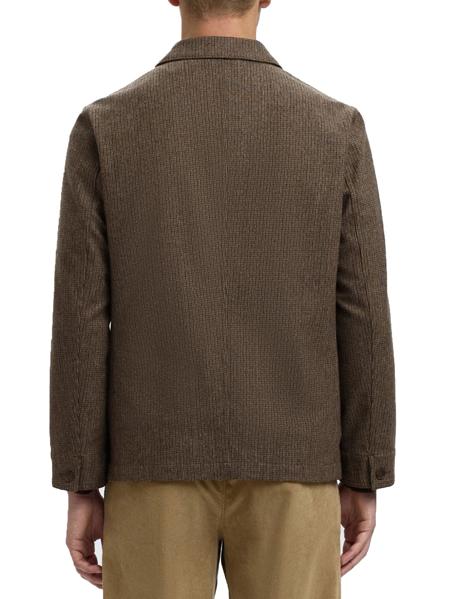 Selected Slh Landon Wool Blend Blazer Marrone