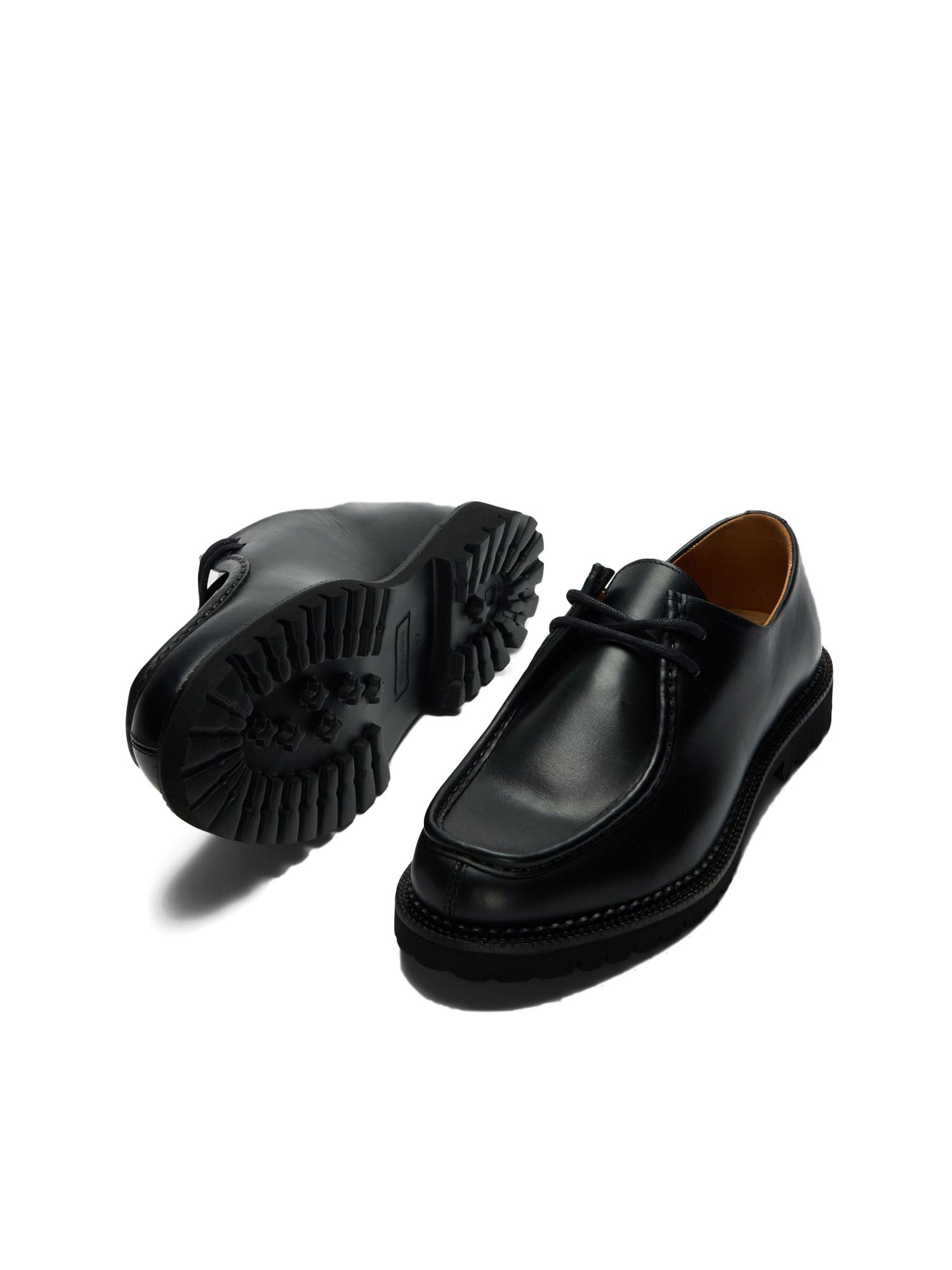 Selected Slhhector Leather Moc Toe Nero