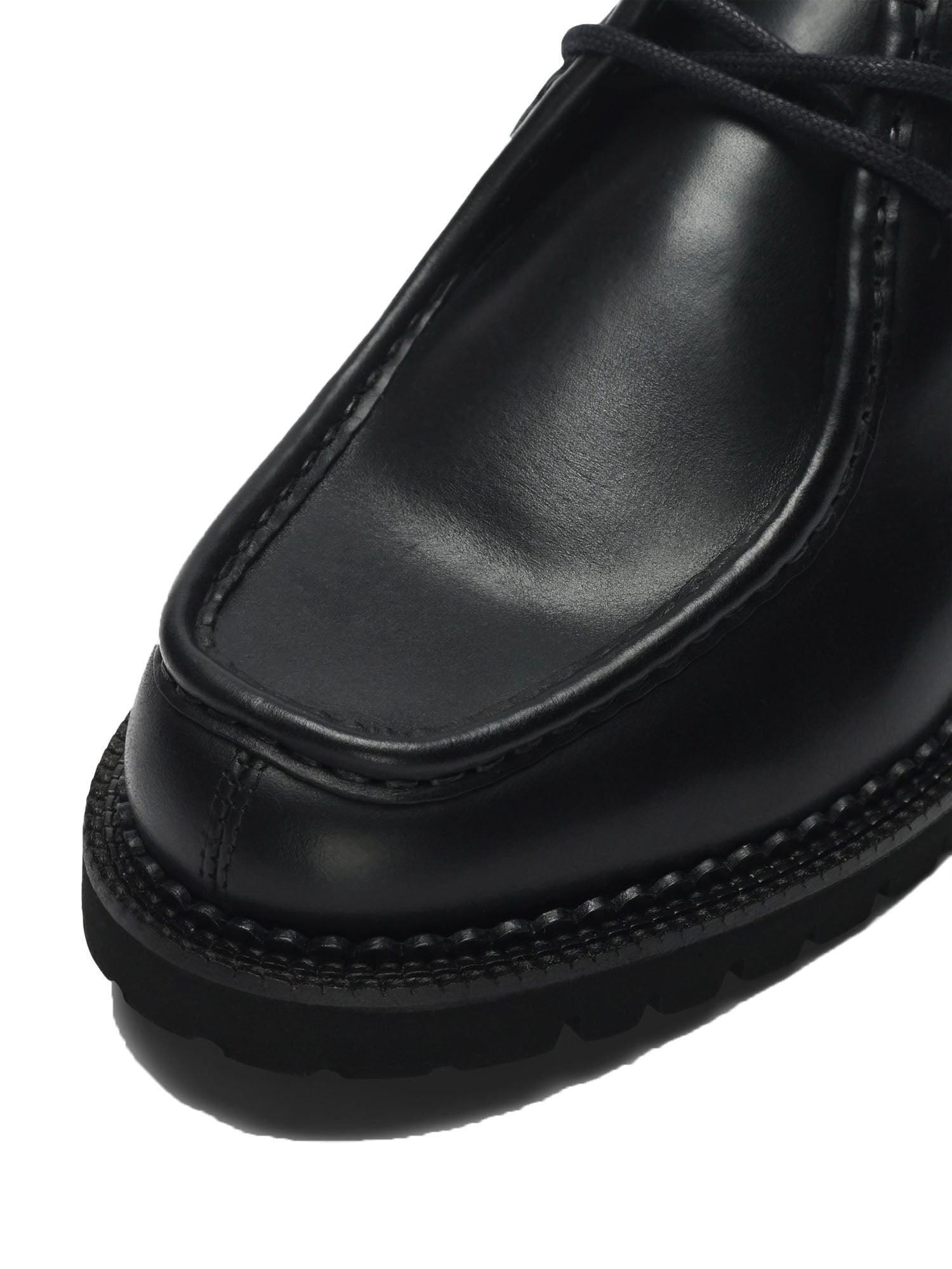 Selected Slhhector Leather Moc Toe Nero