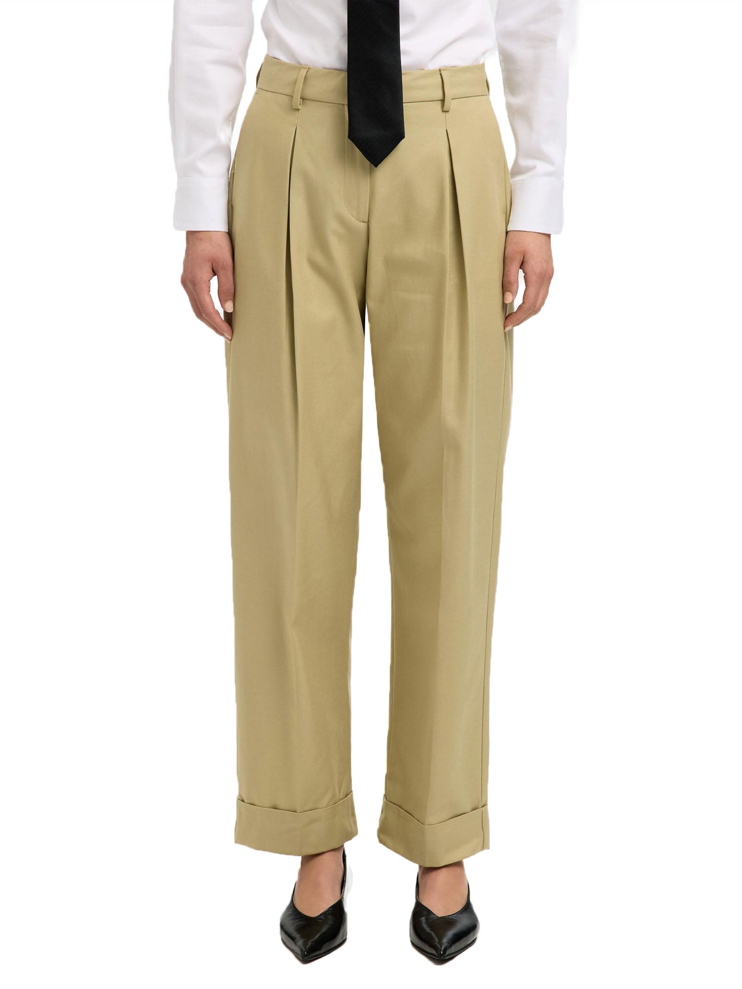 Selected Slftapered Dora Pant Slate Verde