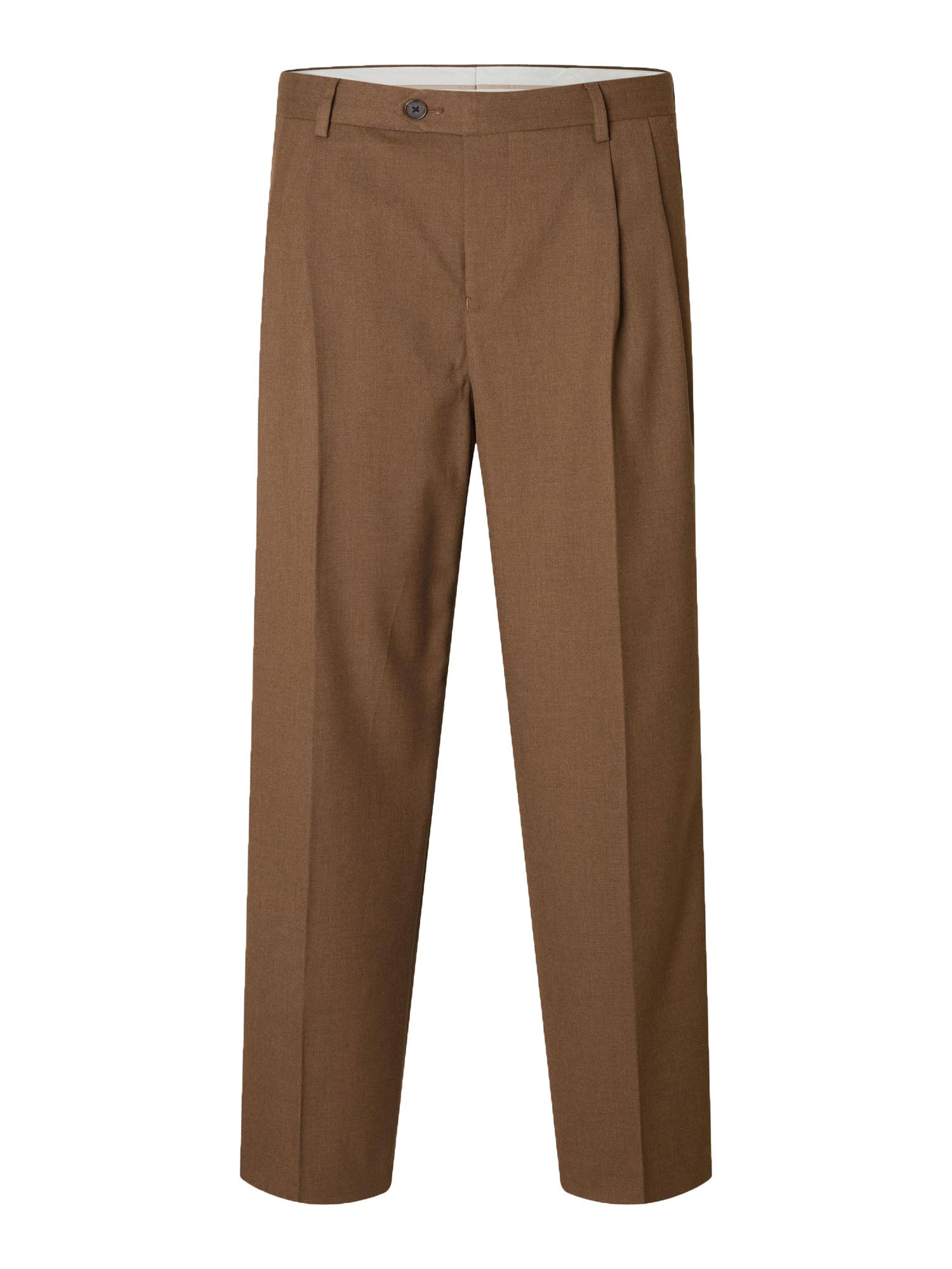 Selected Slhrelaxed Max Lano Pantalone Marrone