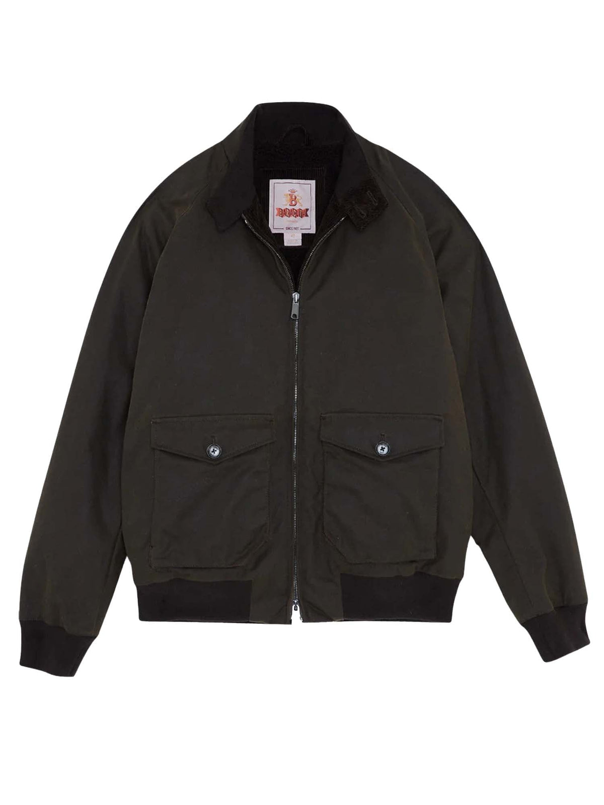 Baracuta Giacca Cerata G9 Pocket Verde