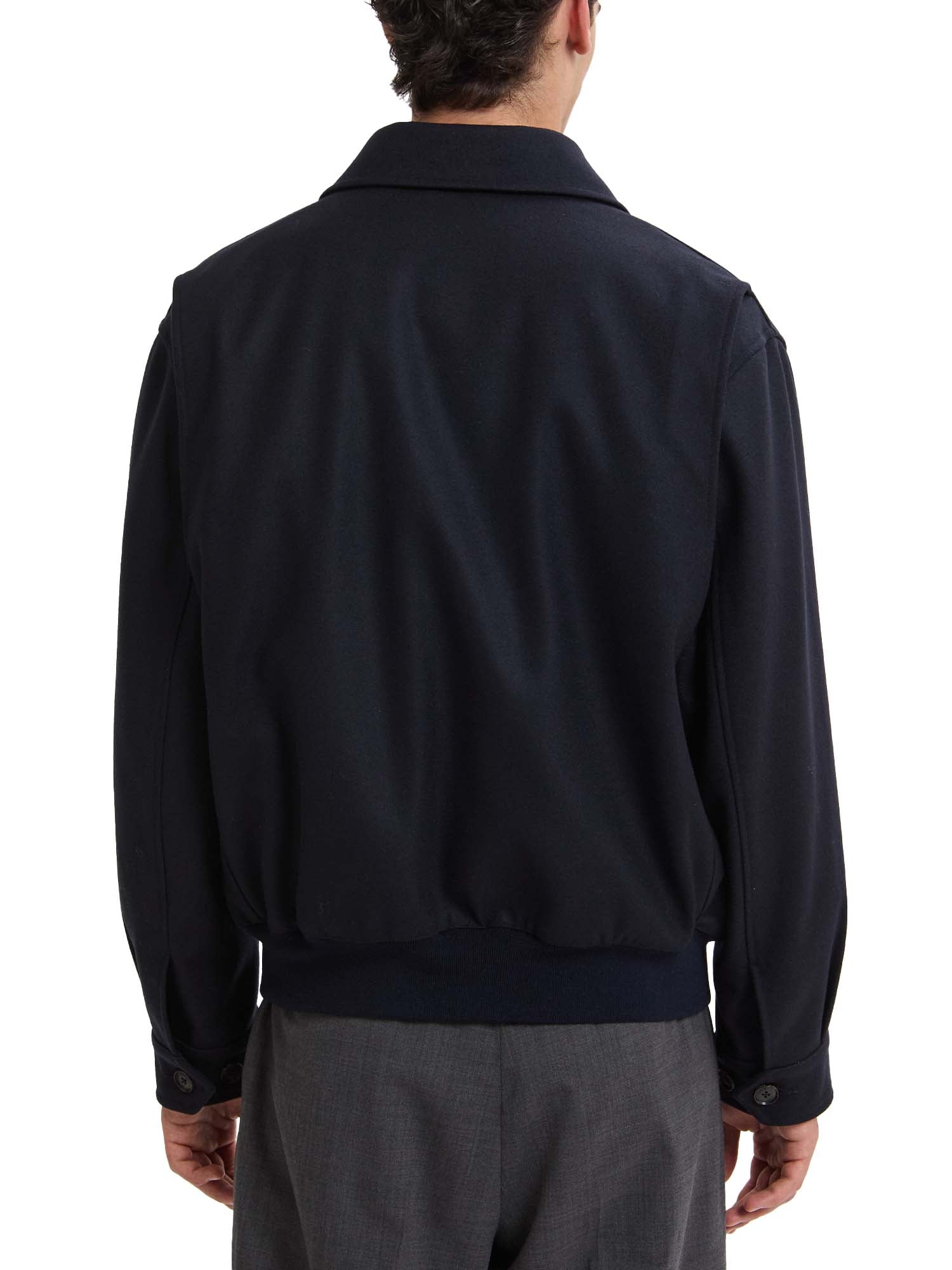 Baracuta Giacca G9 Melton Blu