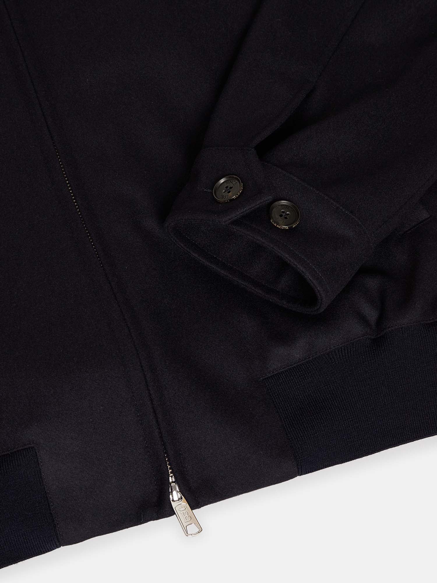 Baracuta Giacca G9 Melton Blu